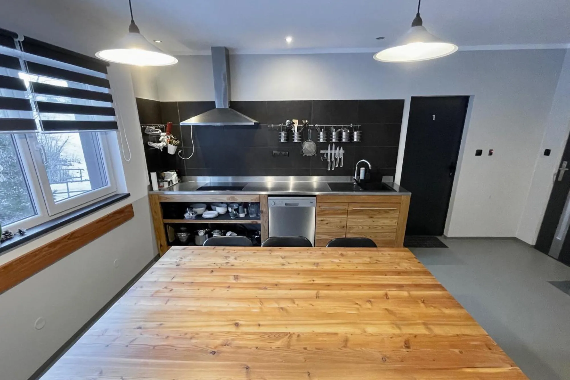 Kitchen or kitchenette in Flight Park Javorovy