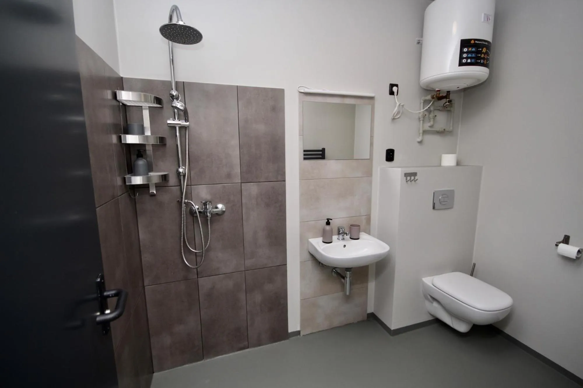 Bathroom in Flight Park Javorovy