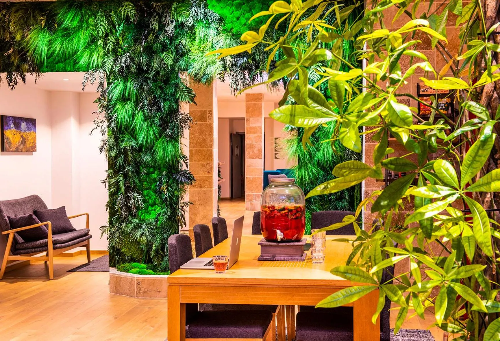 Lobby or reception in Le Green des Impressionnistes