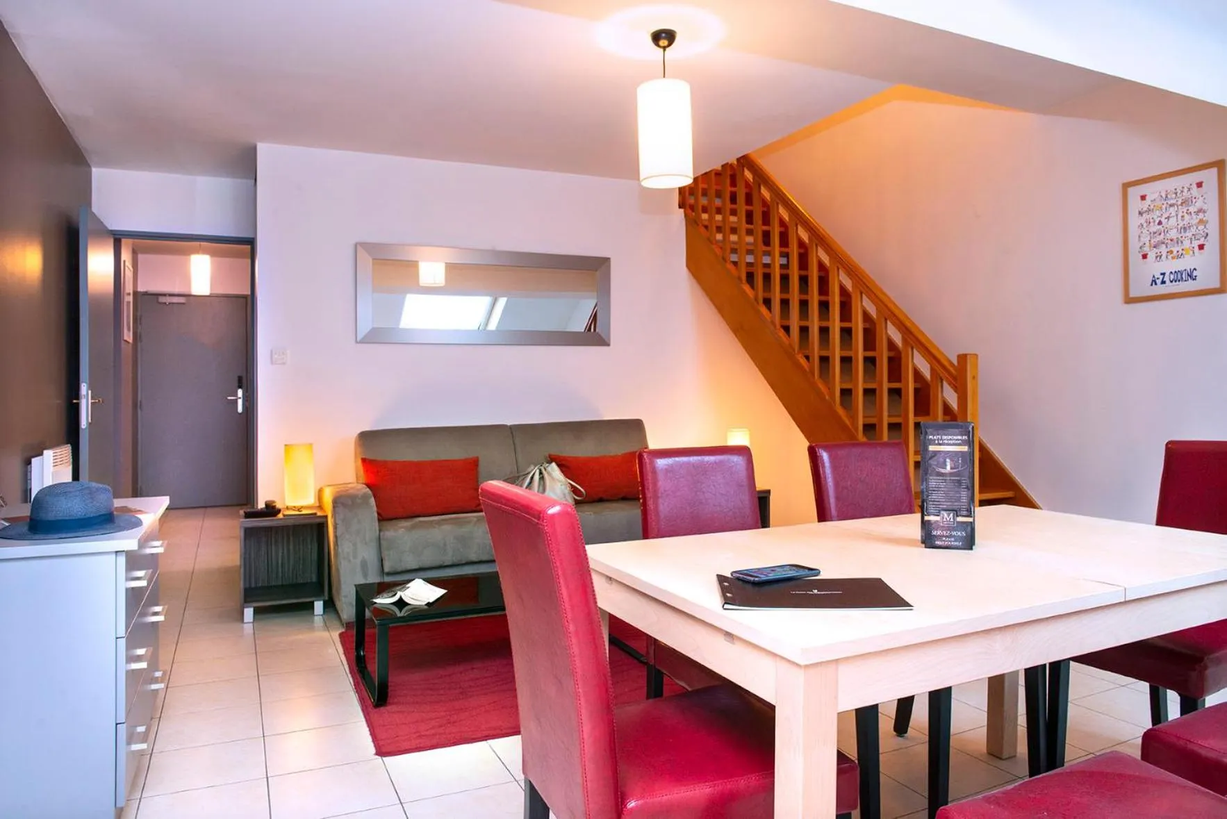 Living room in Le Green des Impressionnistes