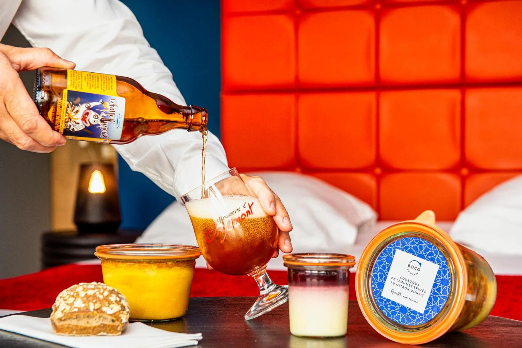 Food and drinks in Le Green des Impressionnistes