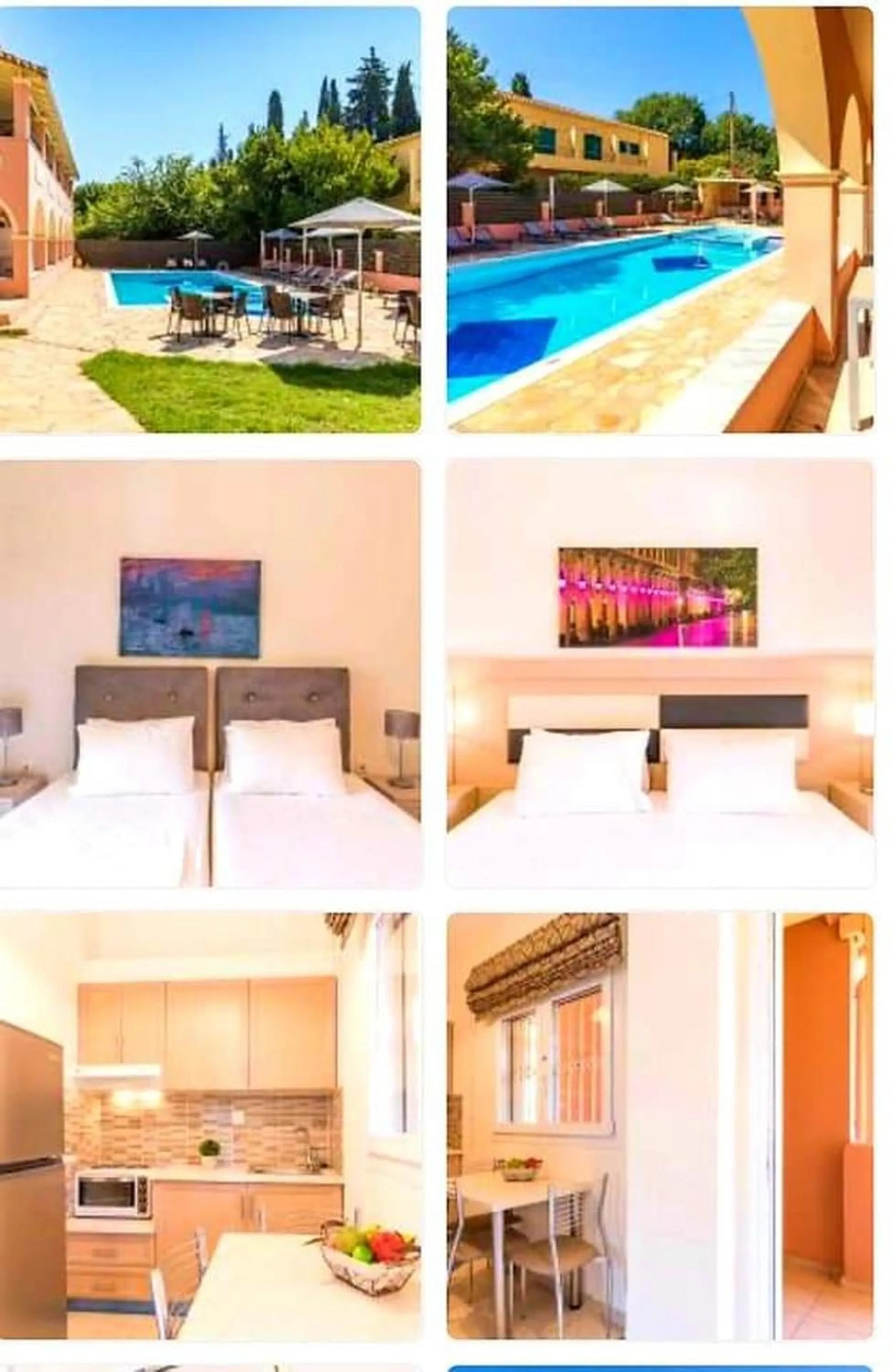 Patio in BELLA De LUX APTS