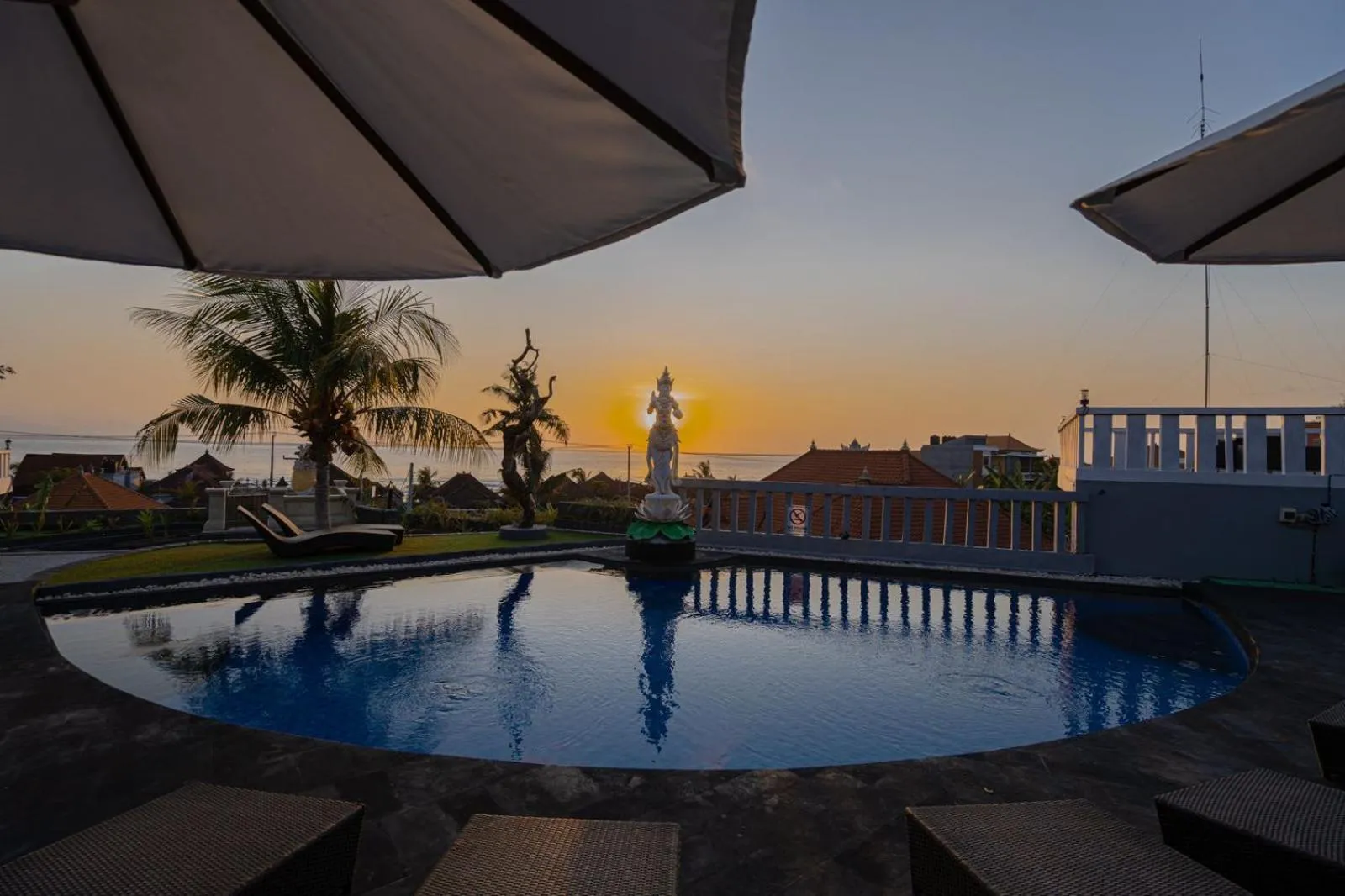 Pool view in Pandawa Resort & Spa Seaview