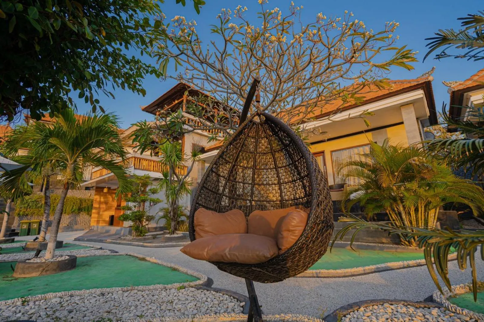 Garden view in Pandawa Resort & Spa Seaview