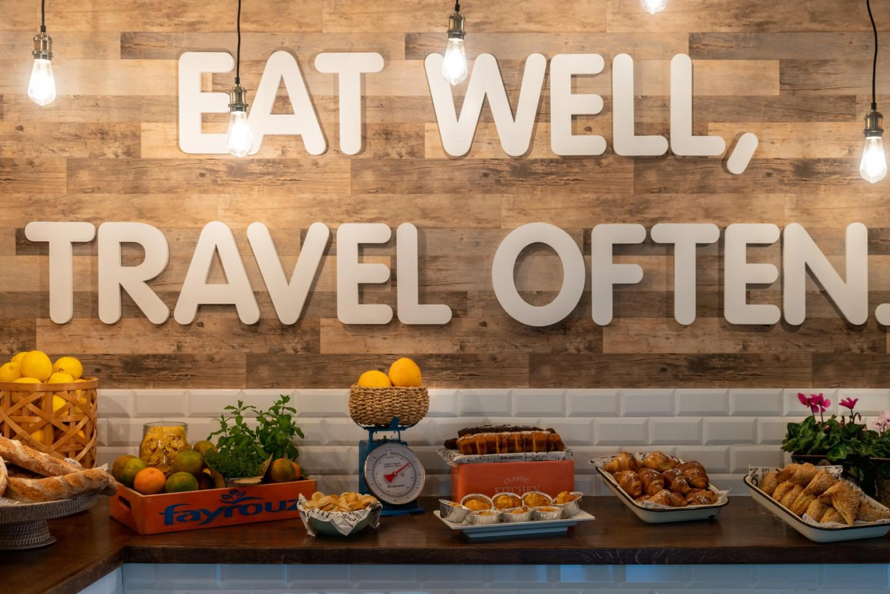 Food and drinks in The Village- Jordan Riverside Travel Hotel