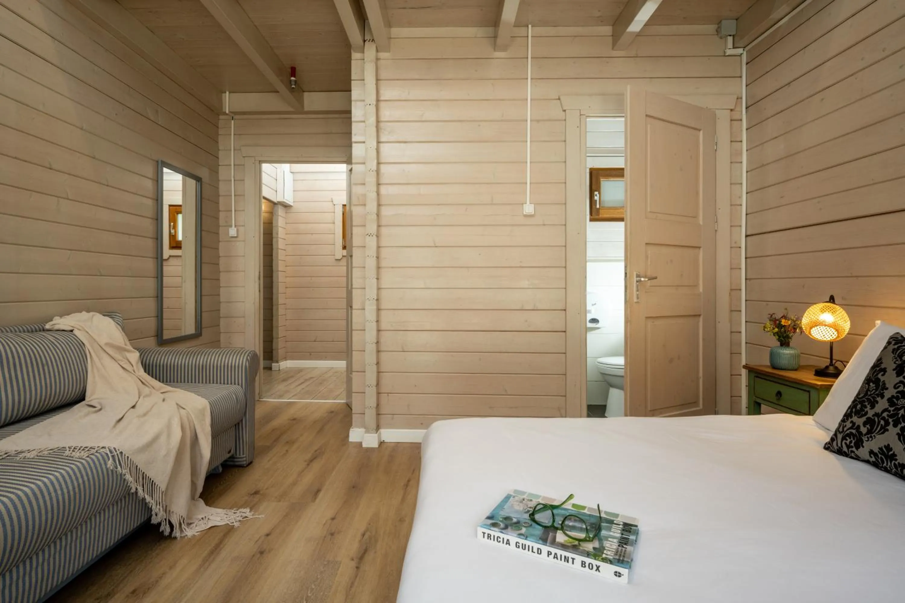 Bedroom, Bed in The Village- Jordan Riverside Travel Hotel