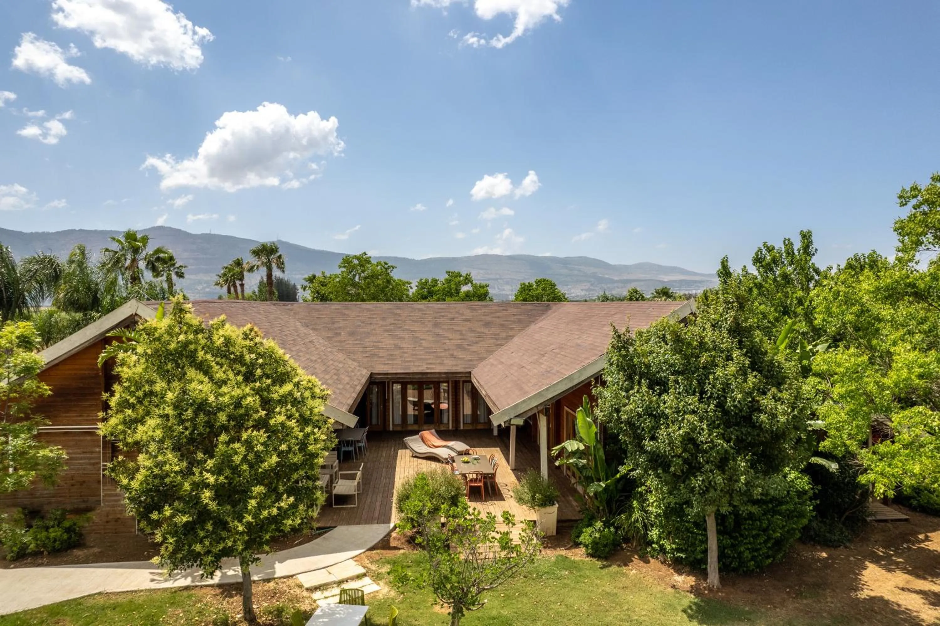 Property building in The Village- Jordan Riverside Travel Hotel