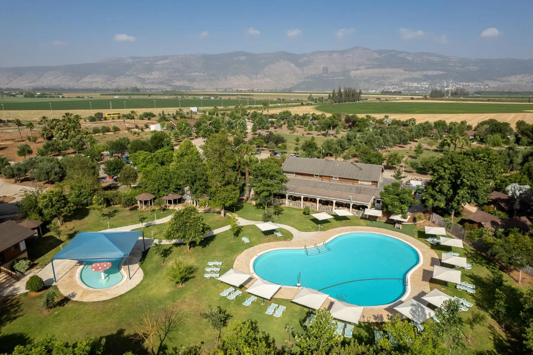 Bird's eye view in The Village- Jordan Riverside Travel Hotel