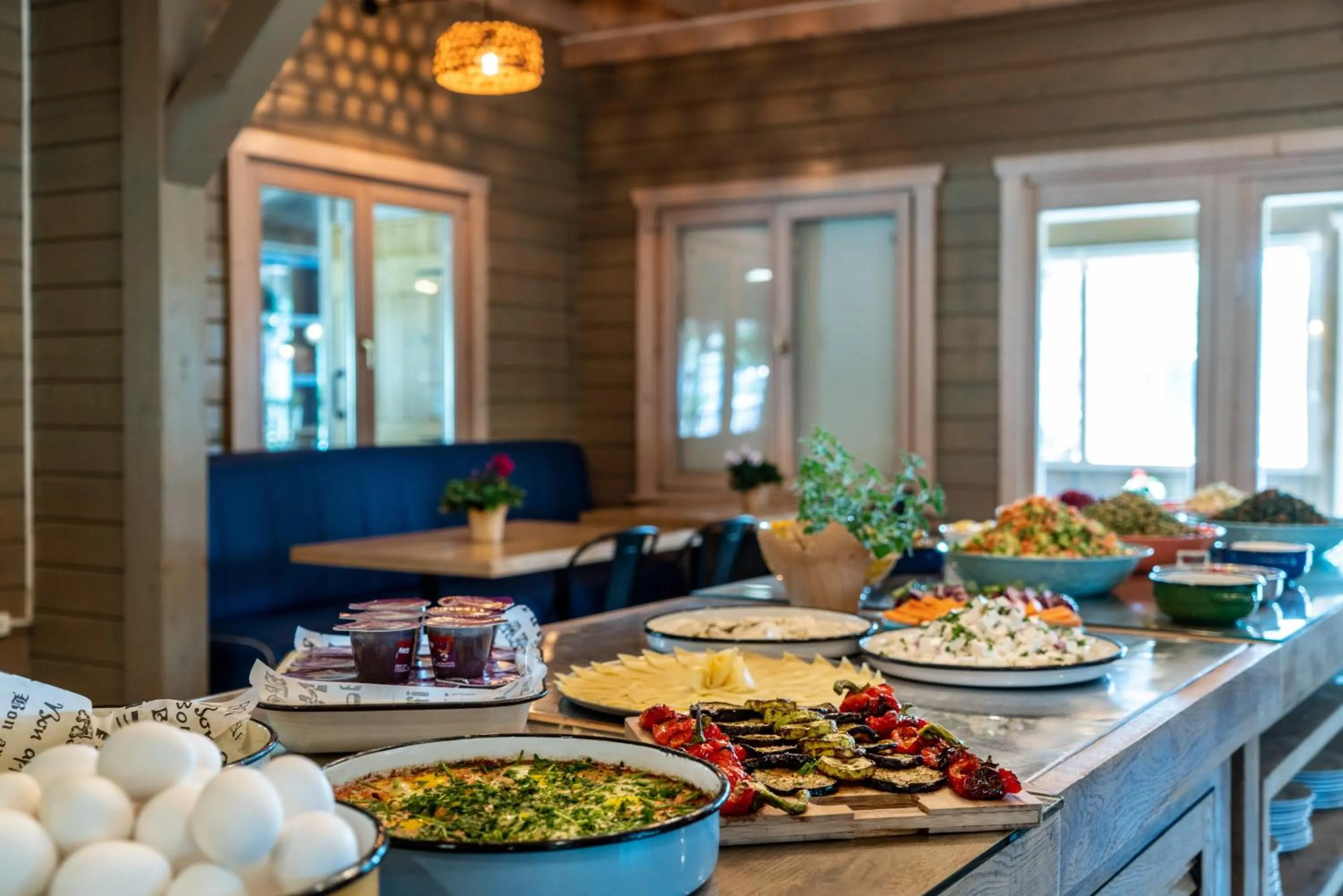 Continental breakfast in The Village- Jordan Riverside Travel Hotel