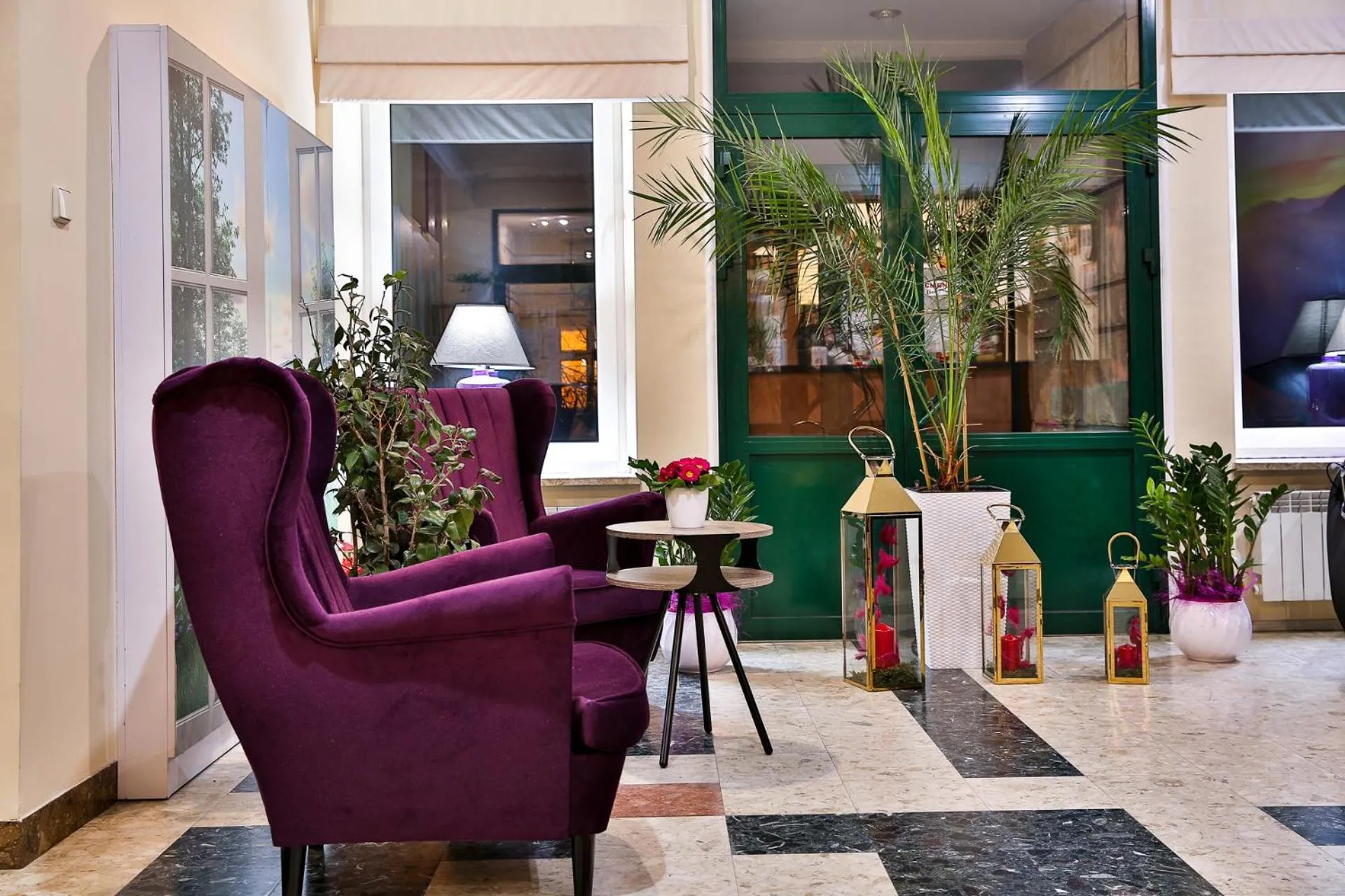Lobby or reception in Hotel Wiosna