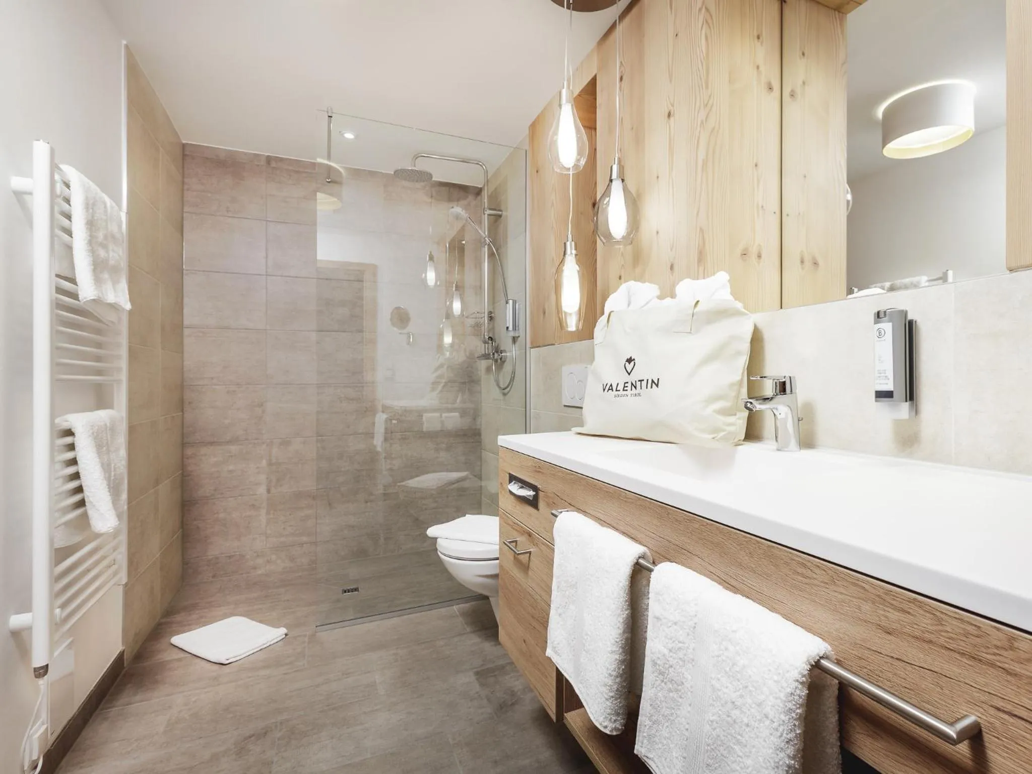 Shower in Valentin Design Apartments