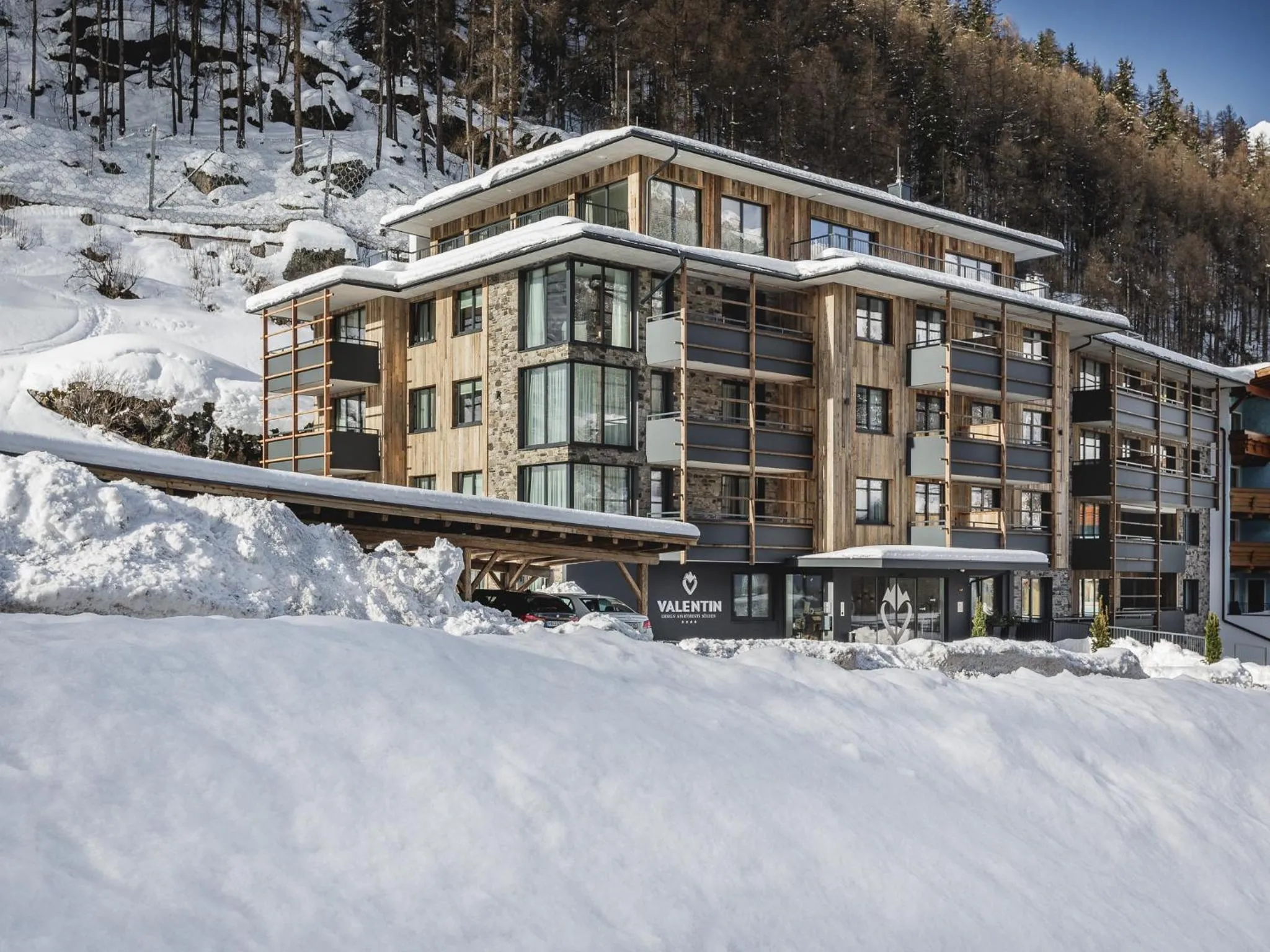 Facade/entrance in Valentin Design Apartments