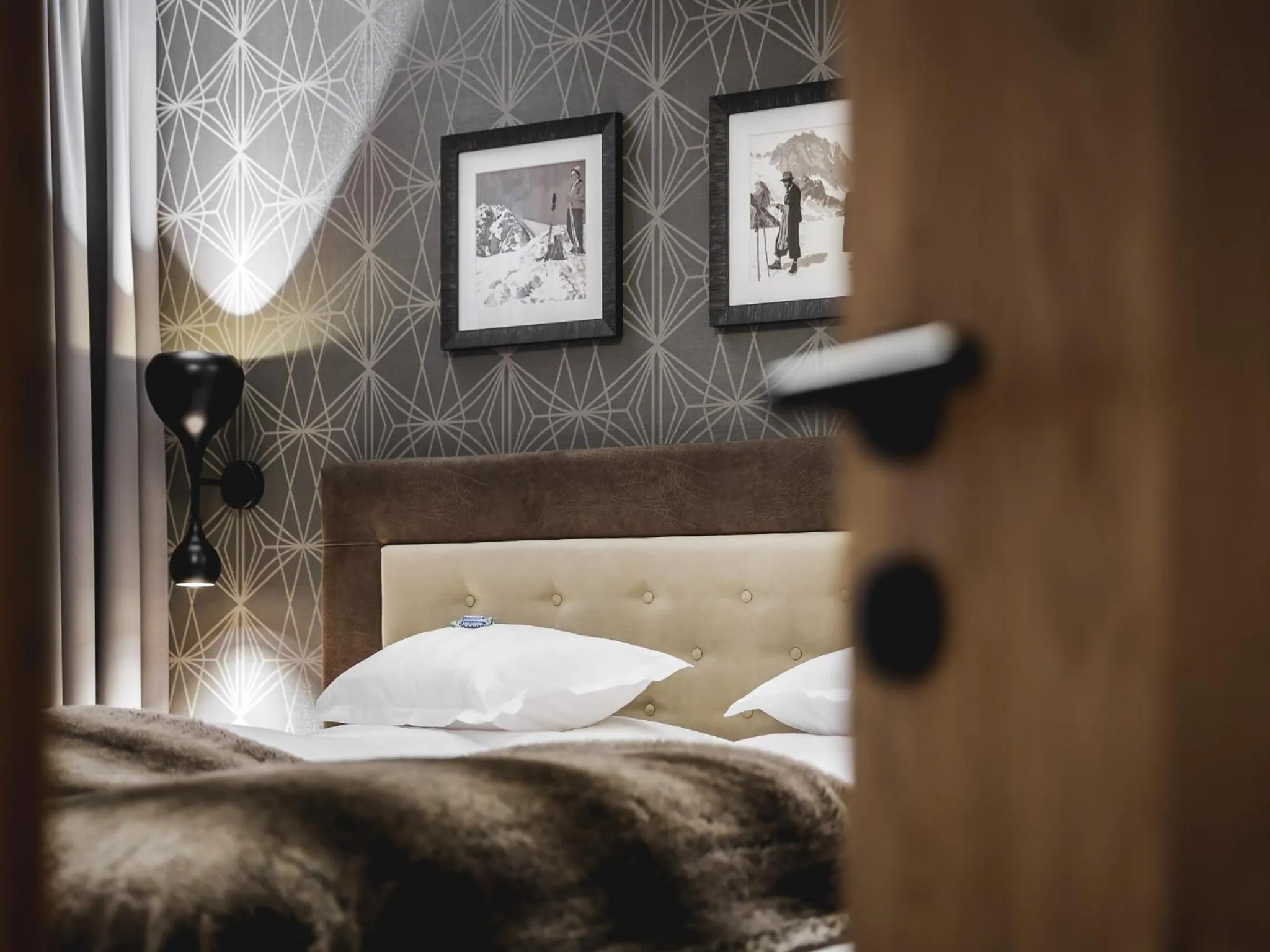 Bed in Valentin Design Apartments