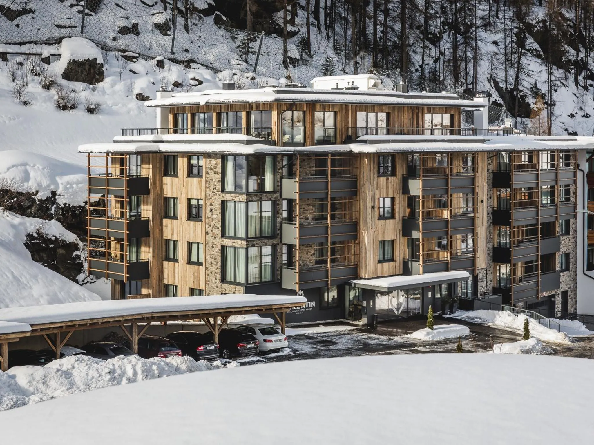 Facade/entrance in Valentin Design Apartments