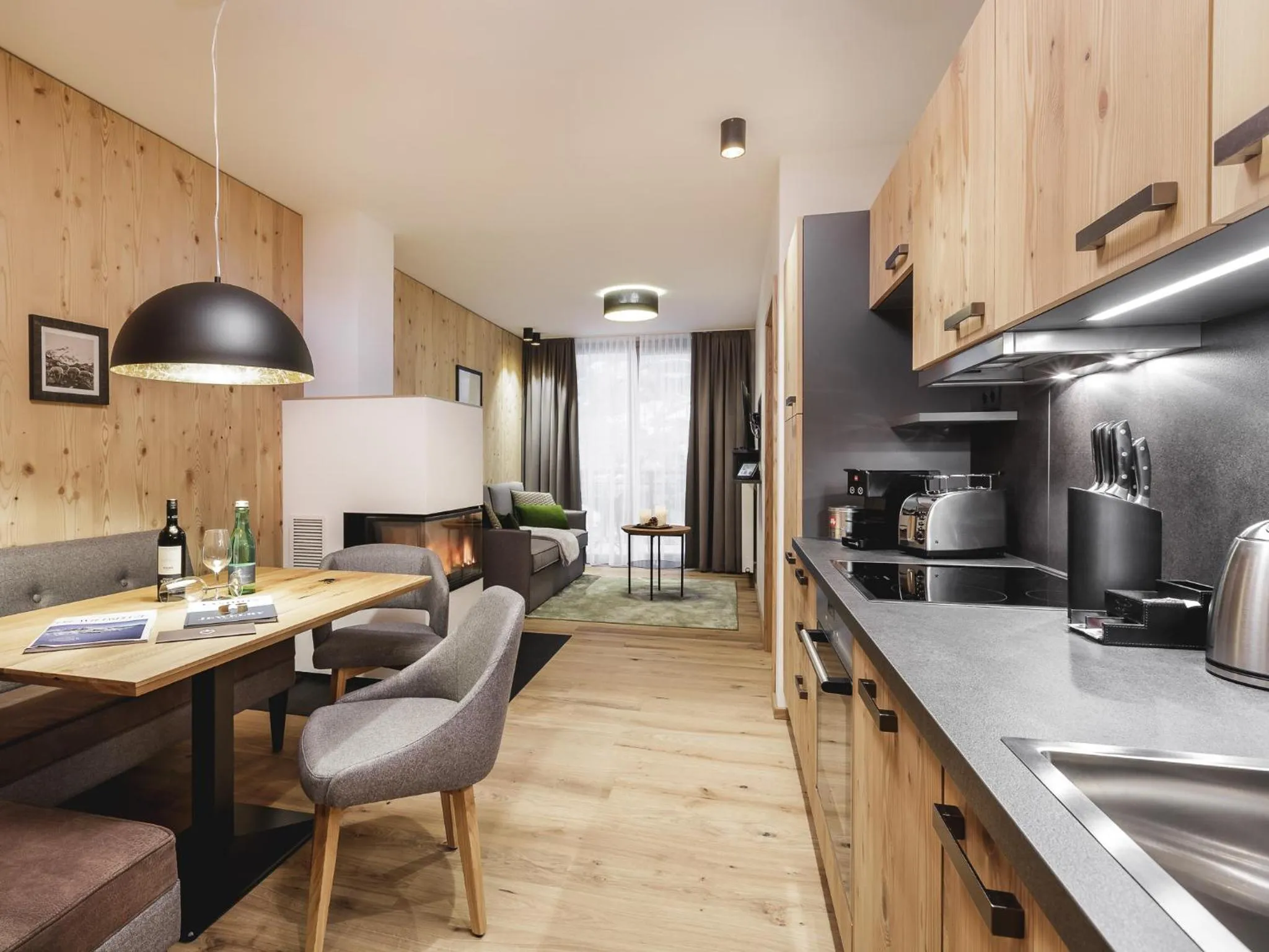 Kitchen or kitchenette in Valentin Design Apartments