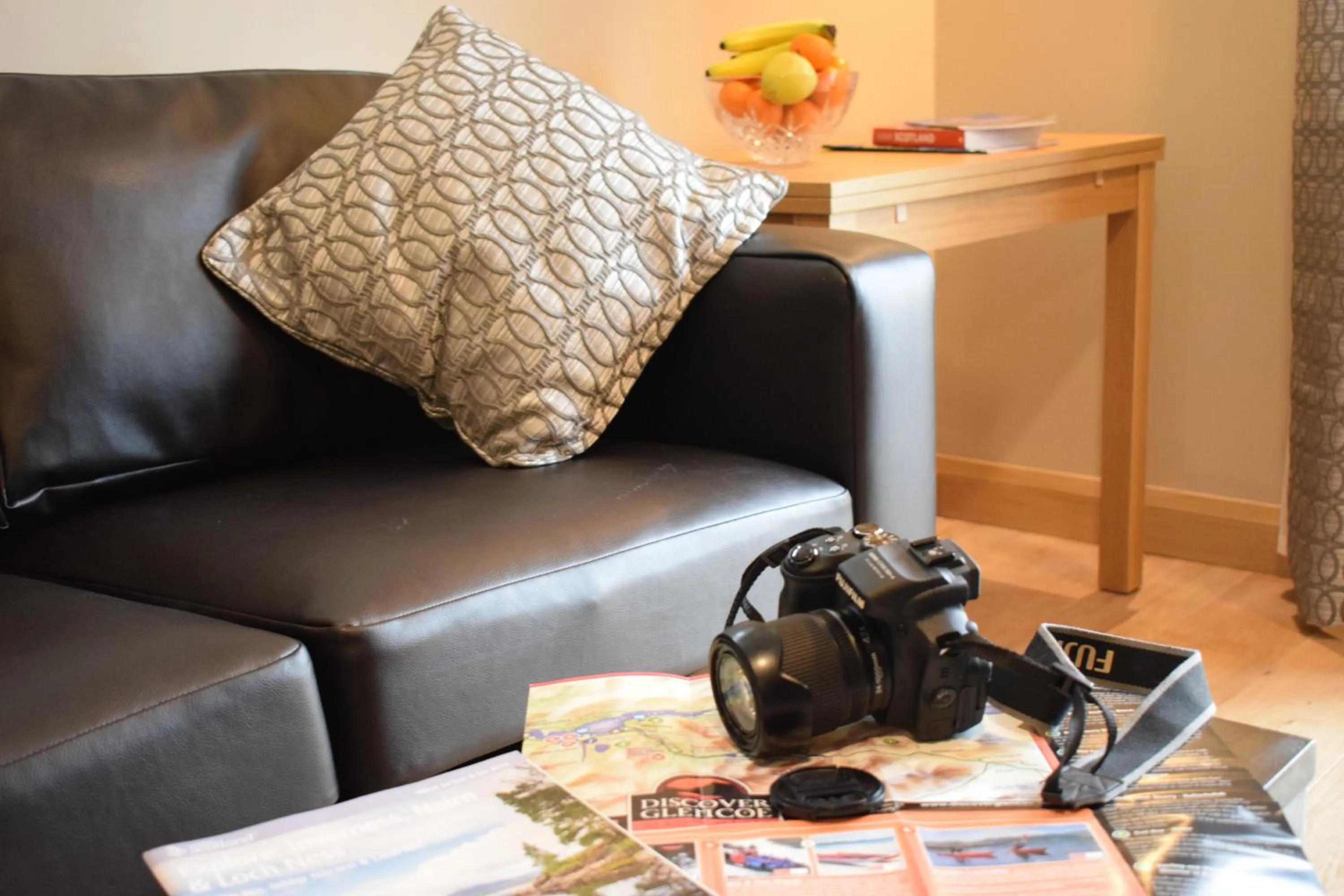 Seating area in The Corran