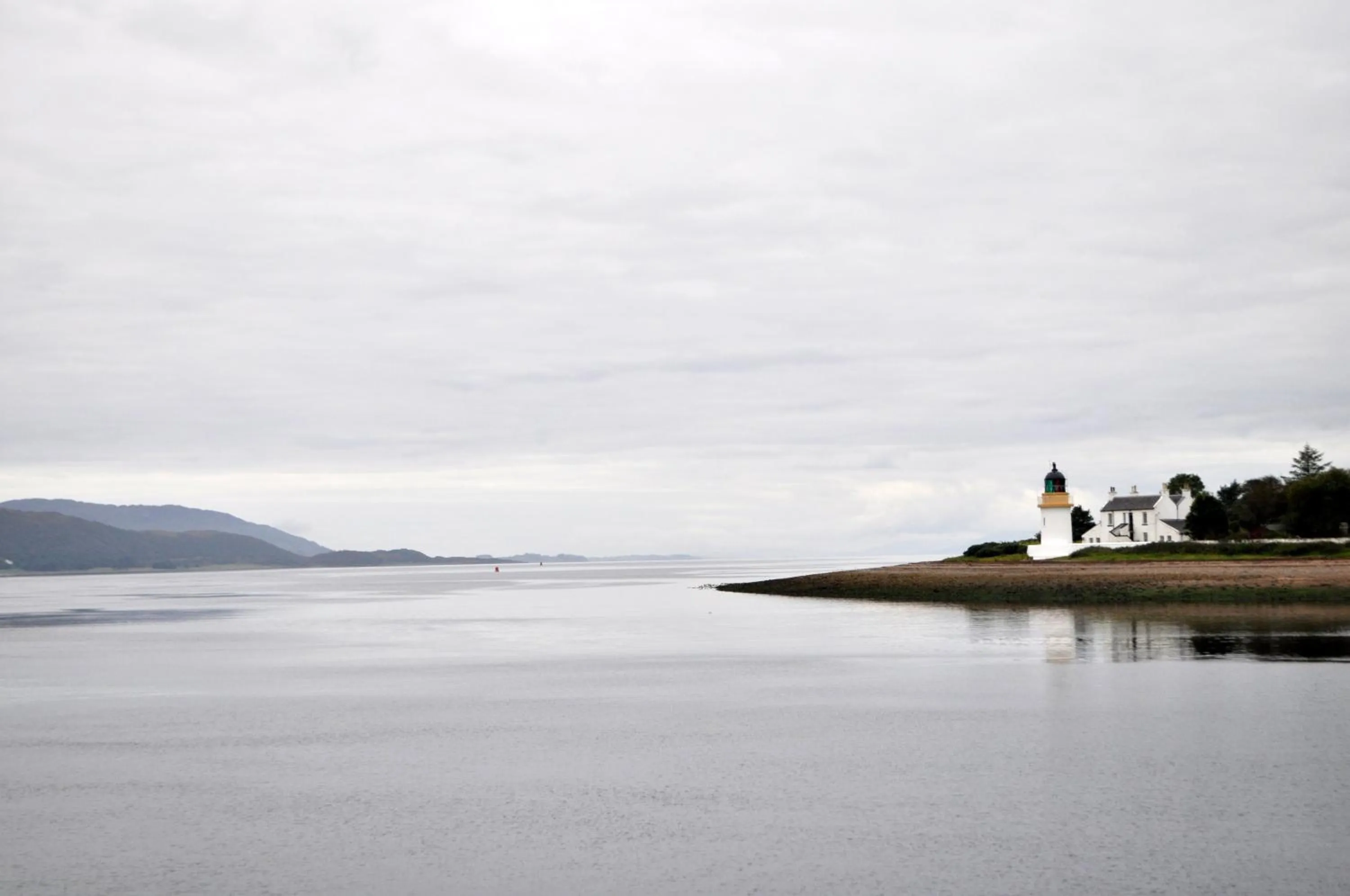 Sea view in The Corran