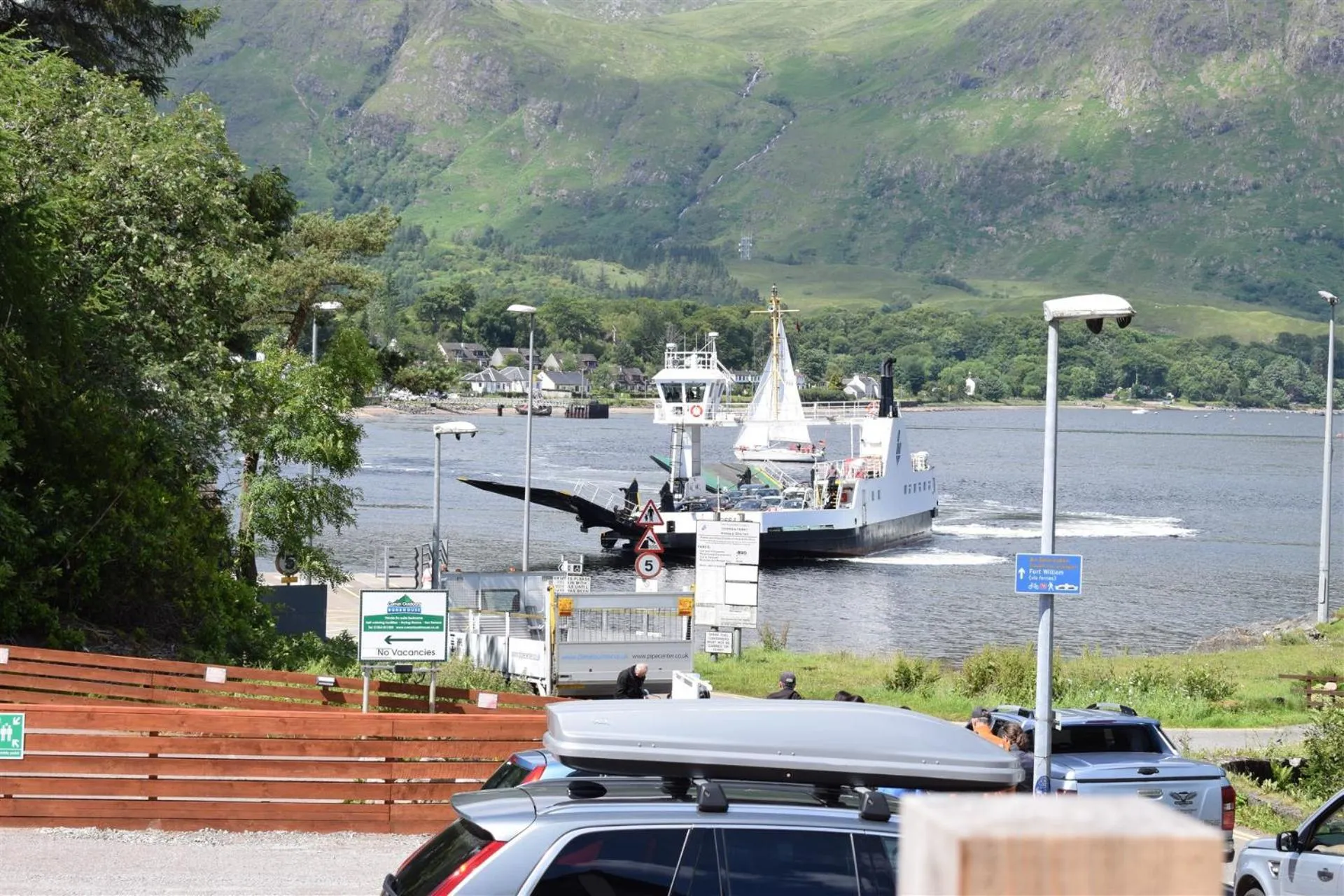 Lake view in The Corran
