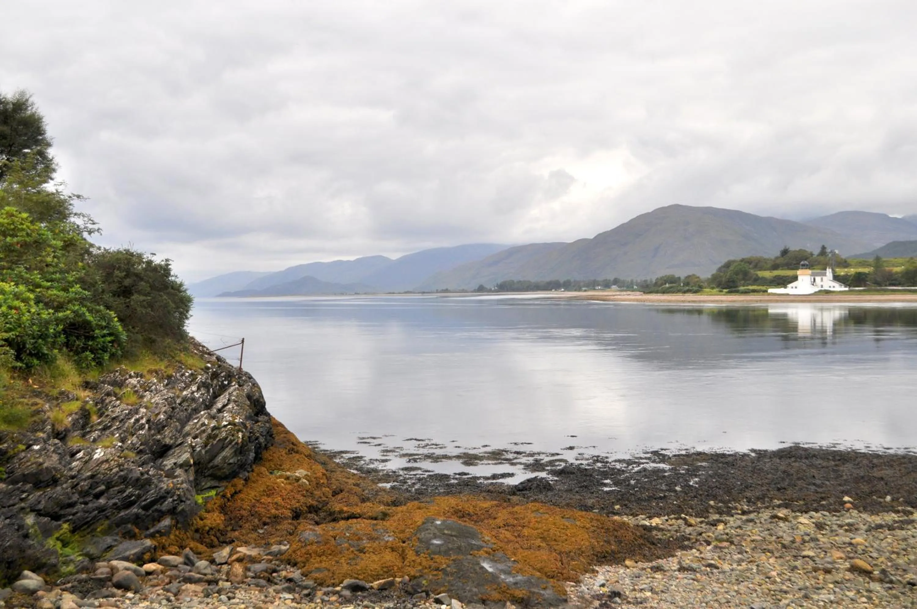 Sea view in The Corran