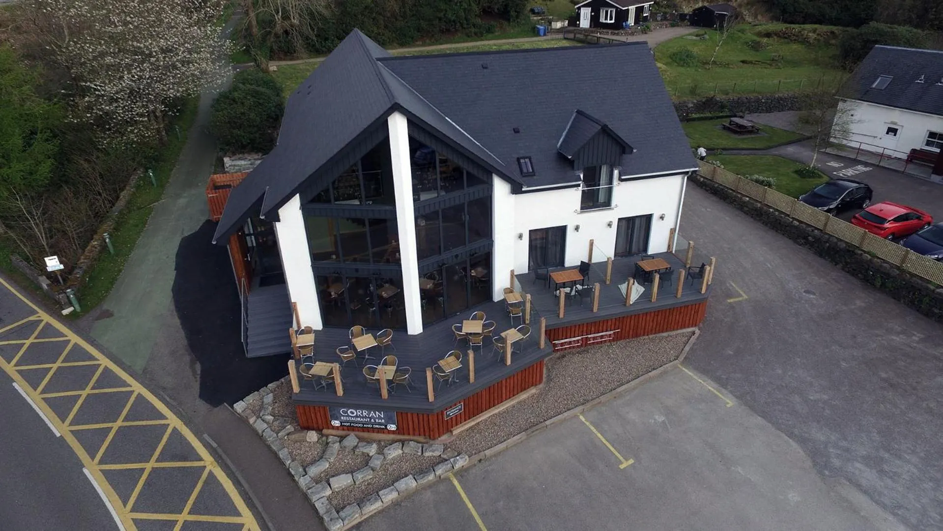 Bird's eye view in The Corran