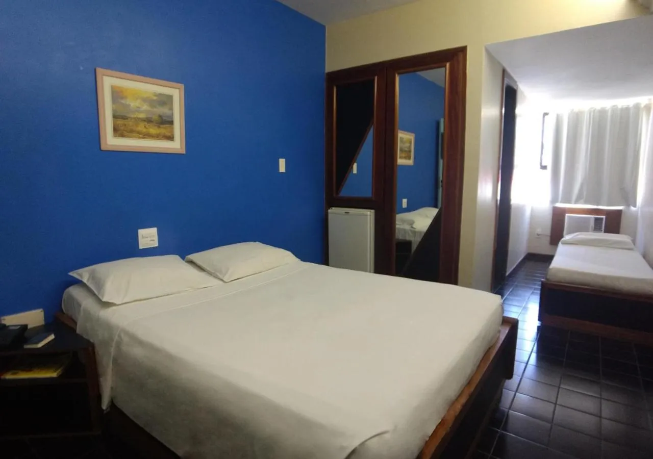 Bed in Hotel Praia da Sereia