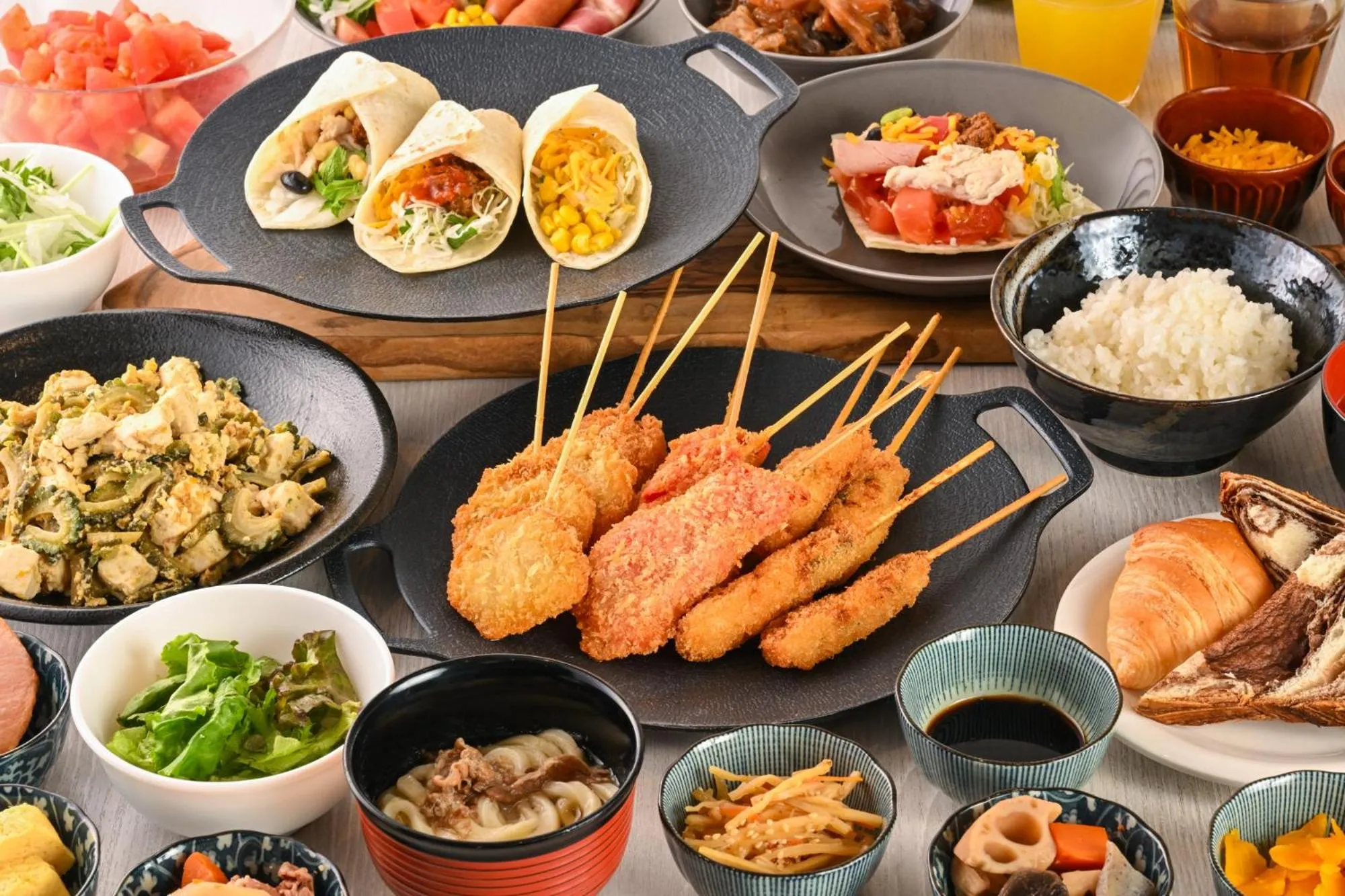 Breakfast in Sanco Inn Osaka Yodoyabashi