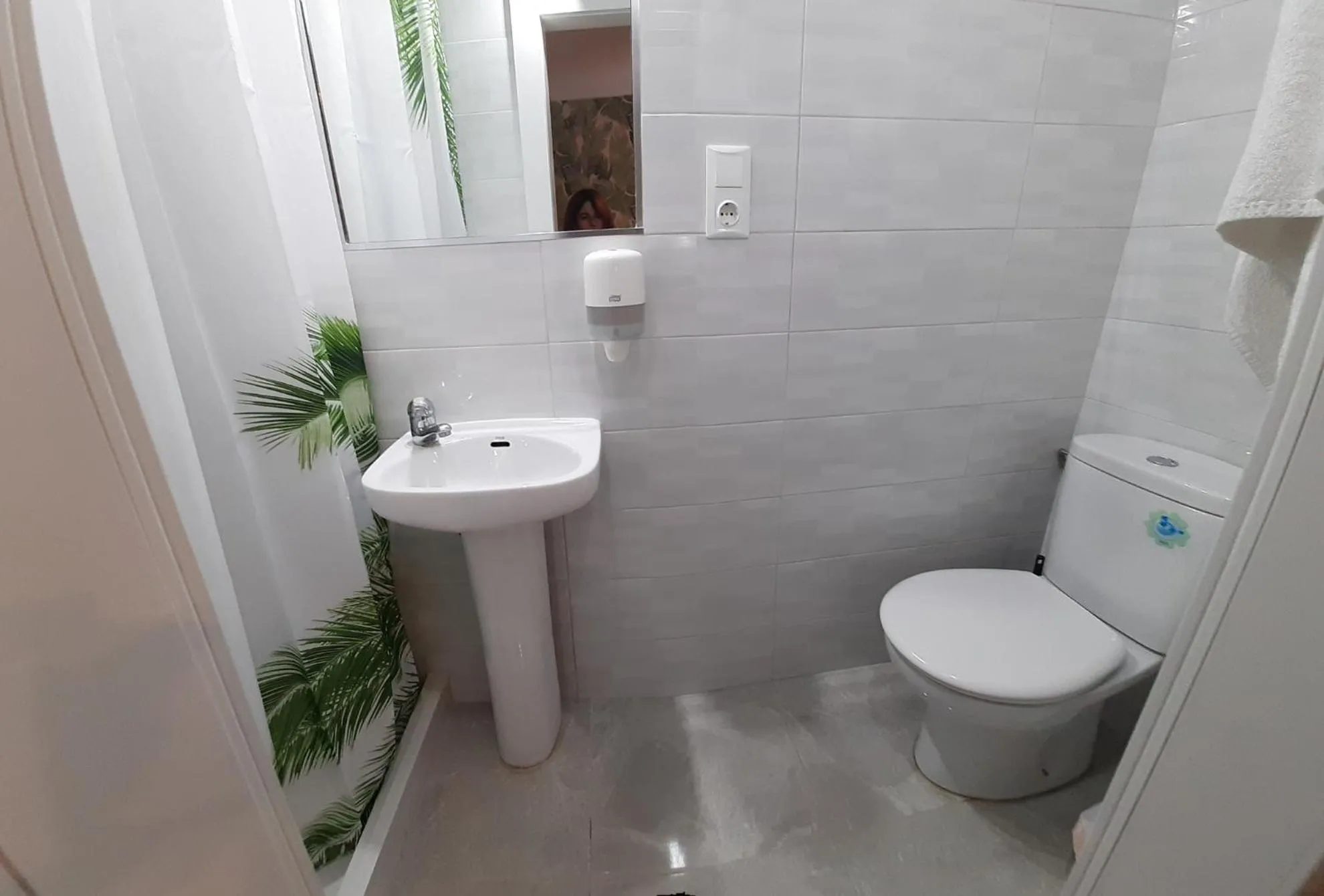 Bathroom in Hostal Verdemar