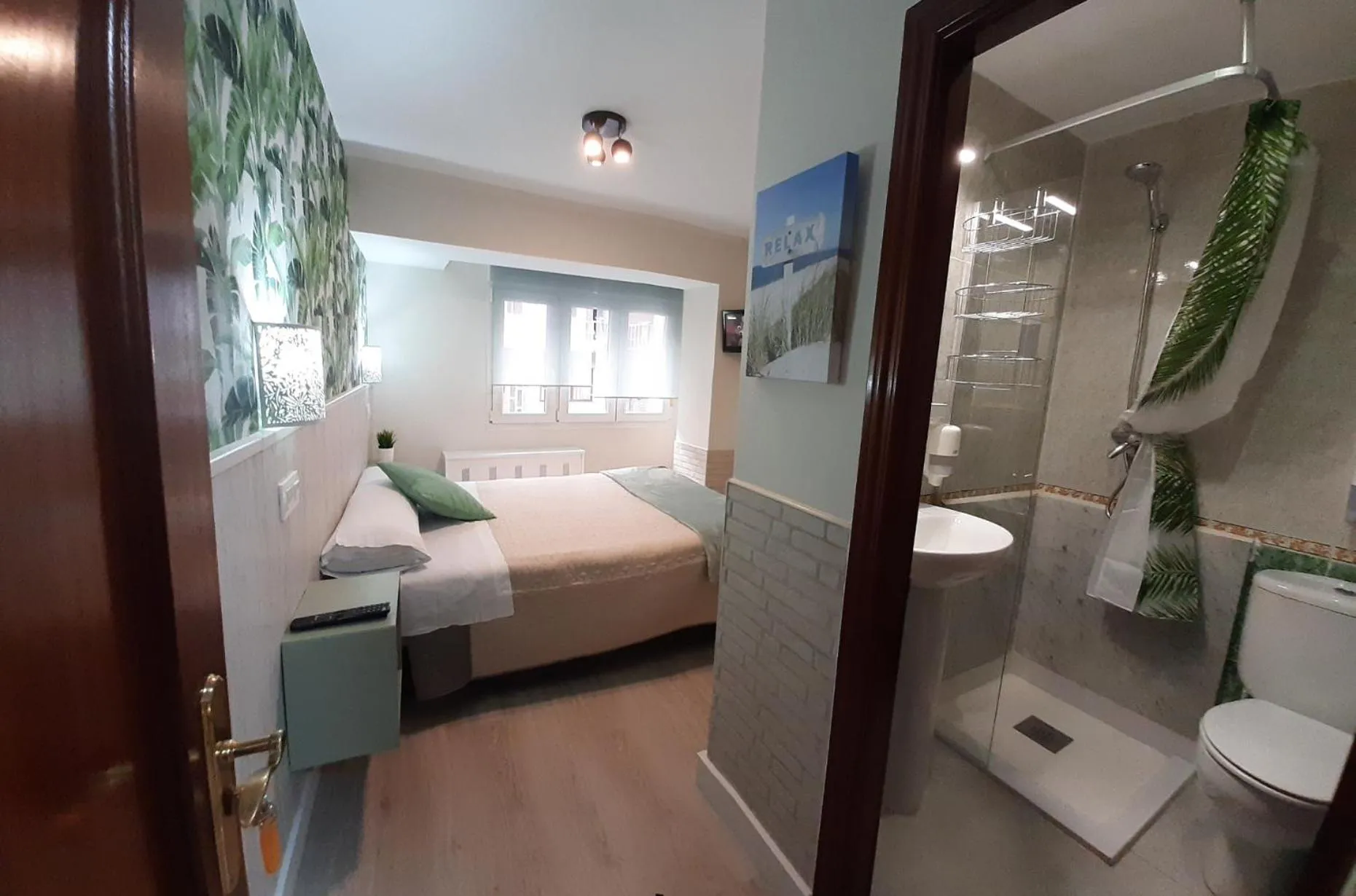 Bed in Hostal Verdemar