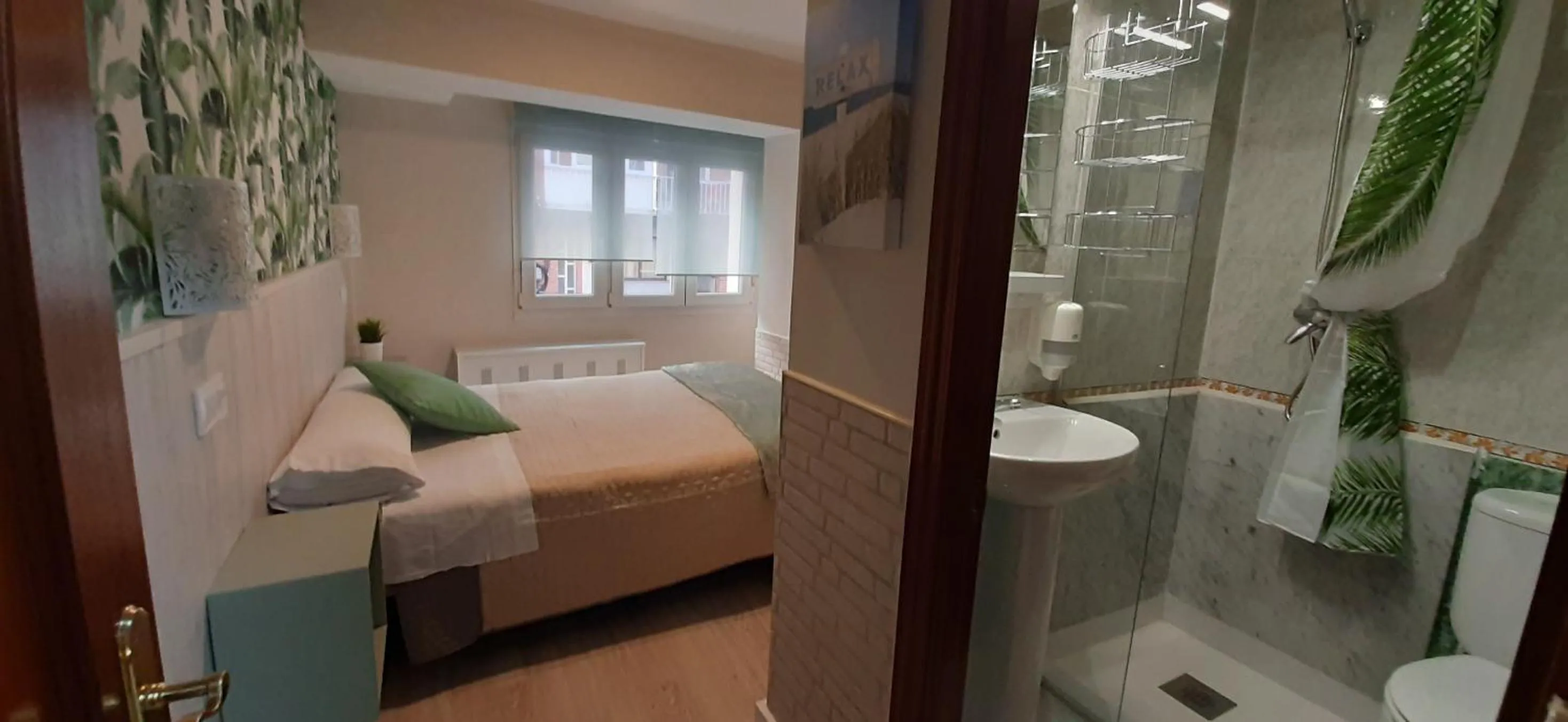 Bed in Hostal Verdemar