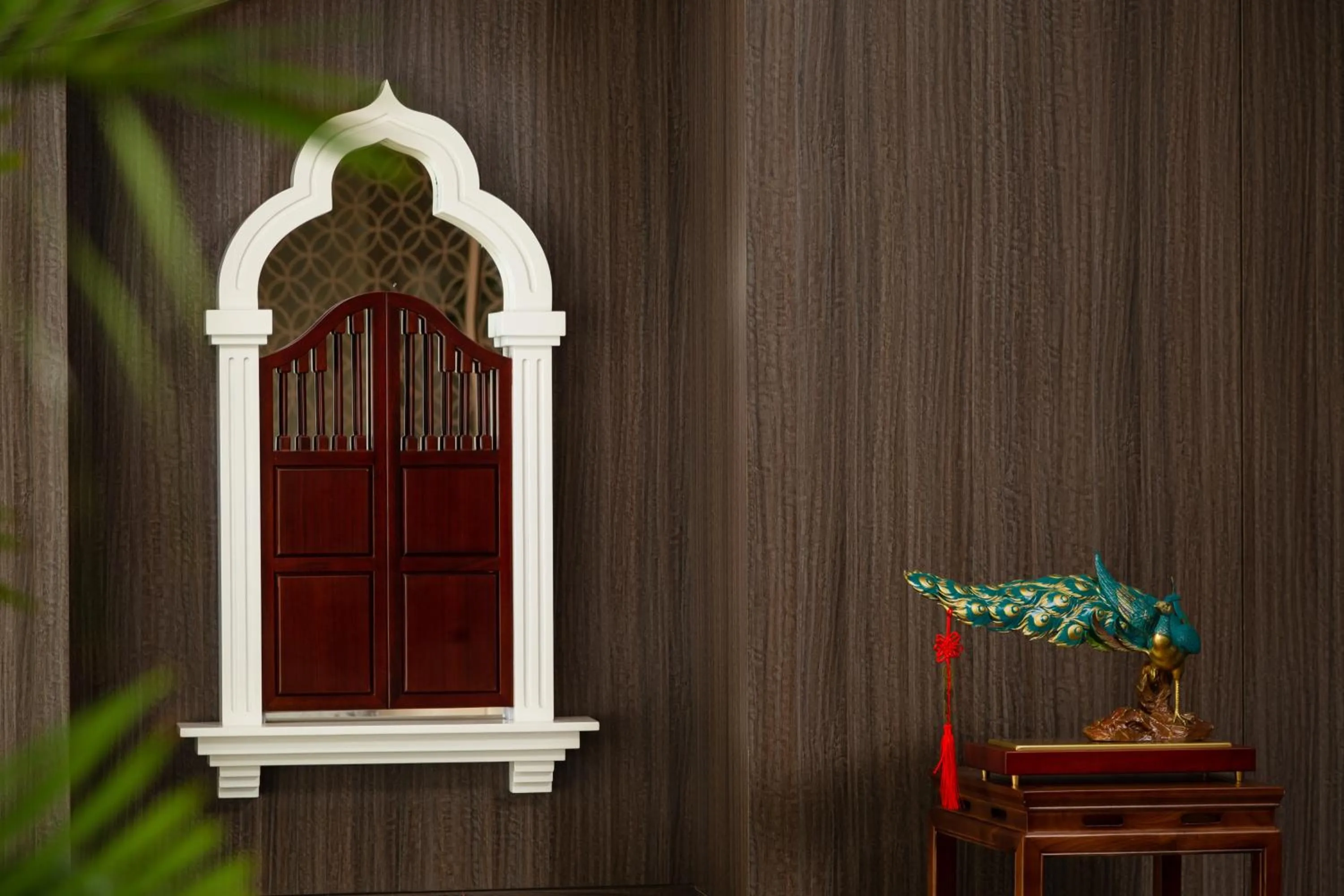 Decorative detail in Guangzhou Wogo Yuanbao Hotel-Zhujiang New Town