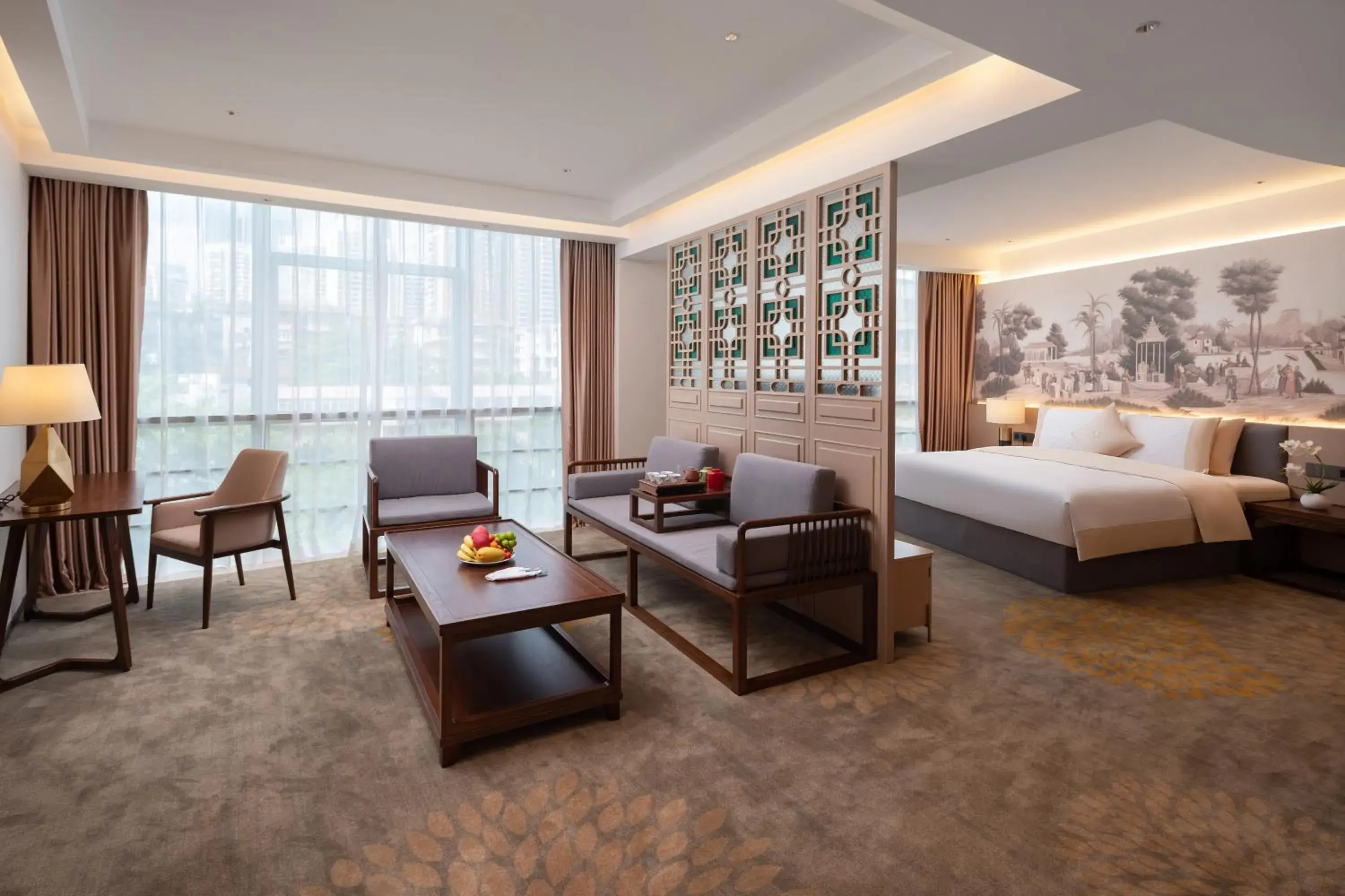Business Suite-King Size Bed in Guangzhou Wogo Yuanbao Hotel-Zhujiang New Town Business Suite-King Size Bed in Guangzhou Wogo Yuanbao Hotel-Zhujiang New Town