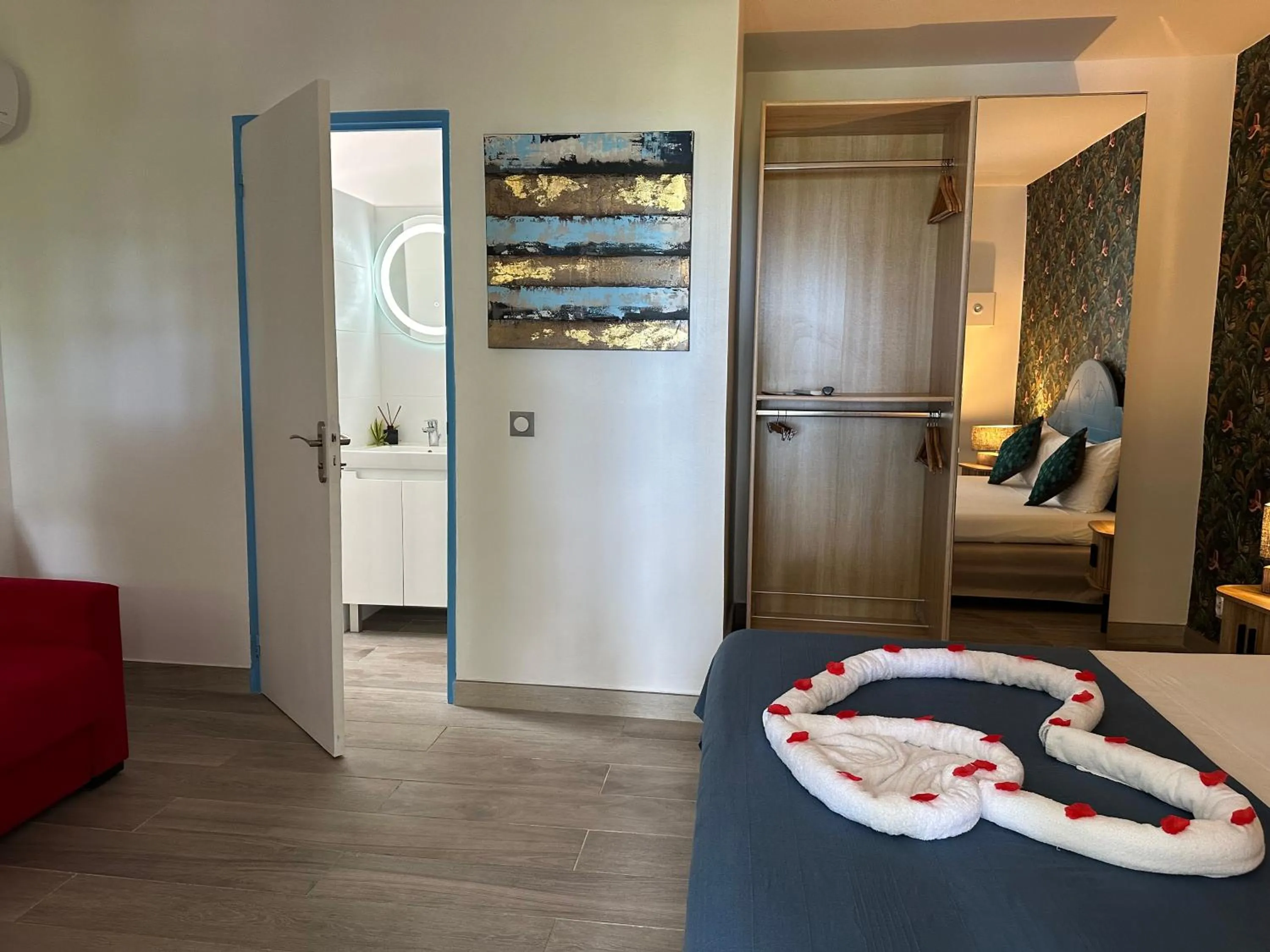 Bed in Résidence Vue Mer