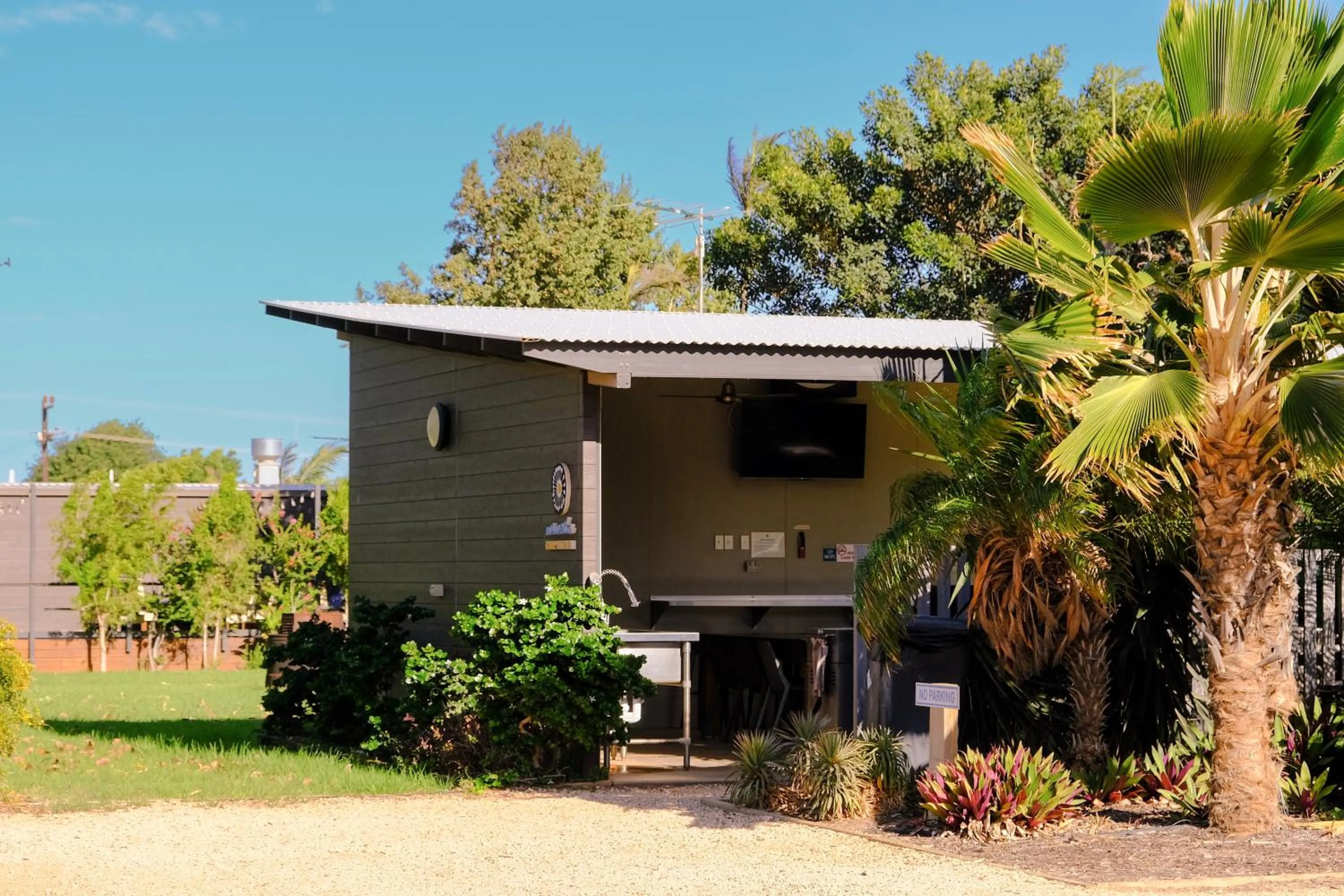 Communal kitchen in Norwesta Lifestyle Park