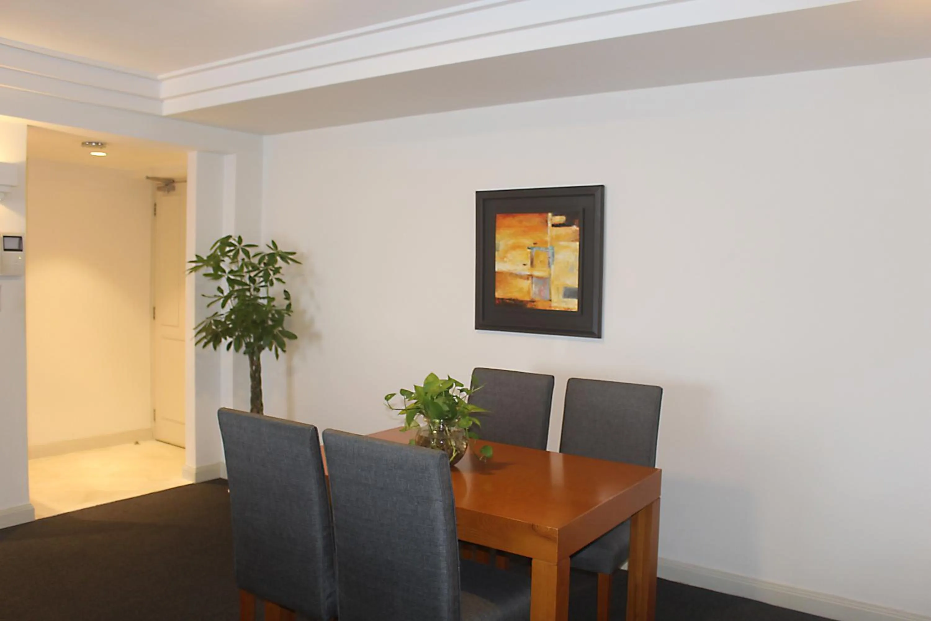 Living room in Downtown Retro Serviced Apartment