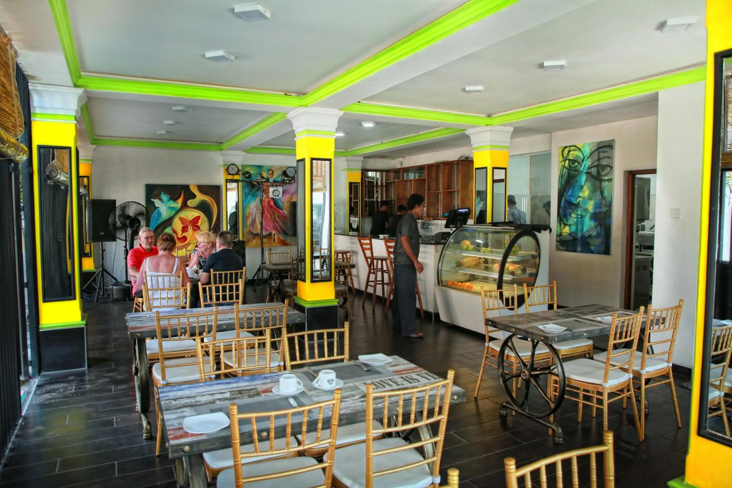 Seating area in Asian Grand Hotel