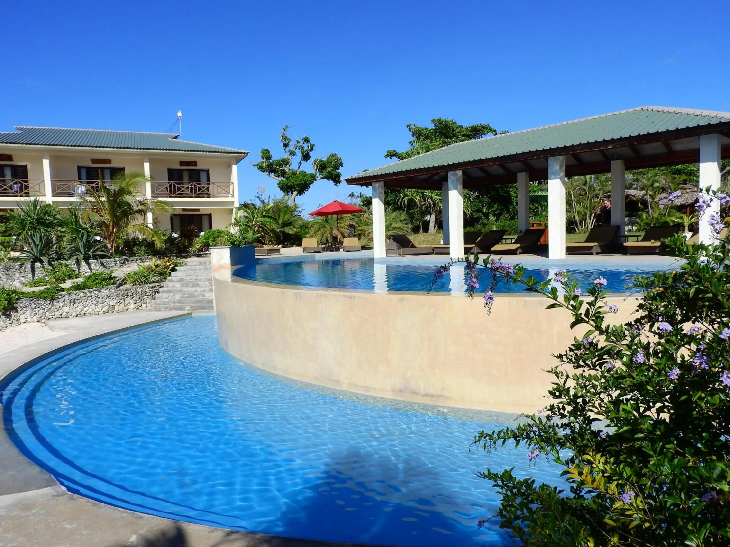 Swimming pool in Nasama Resort