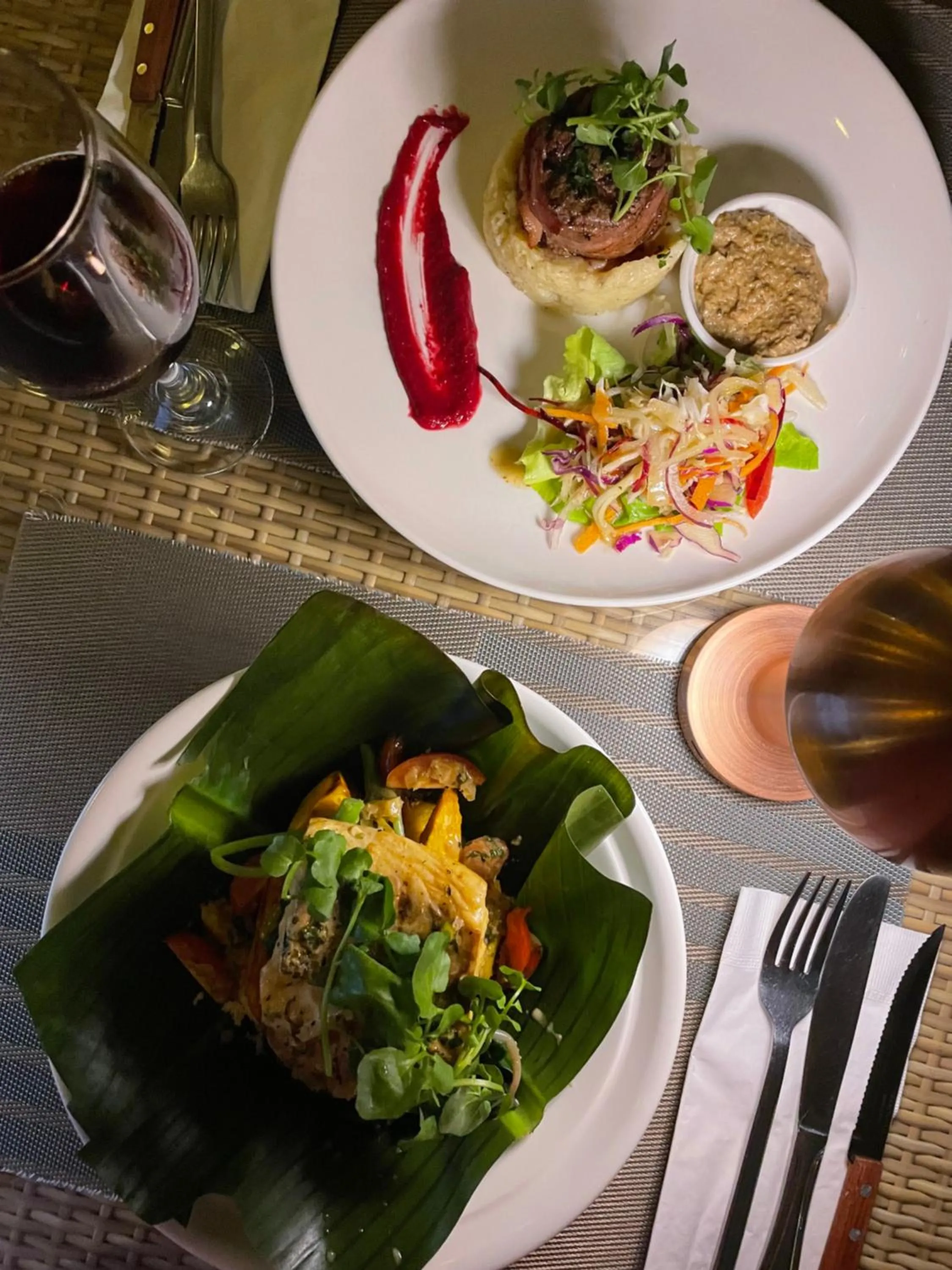 Food in Nasama Resort