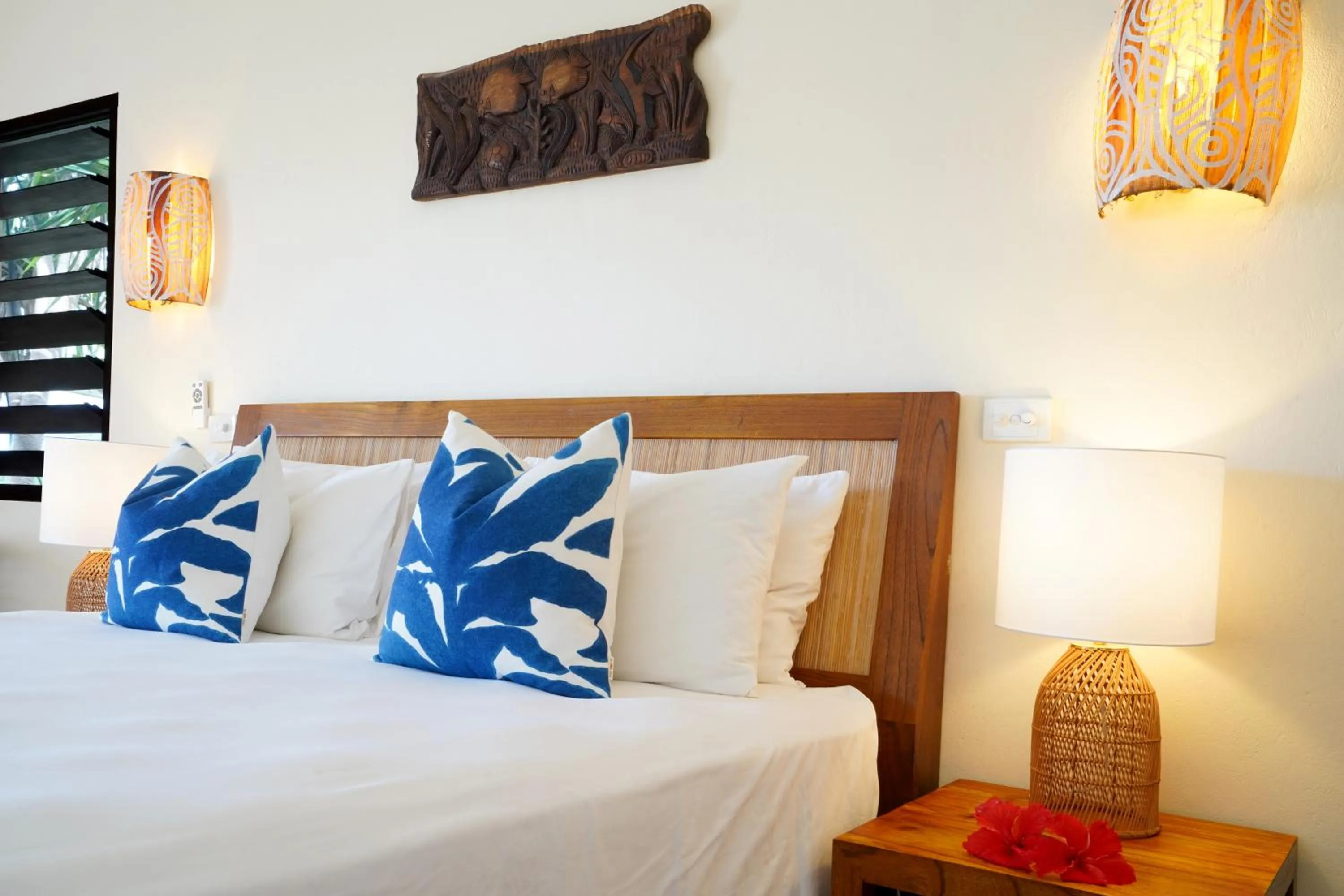 Bed in Nasama Resort