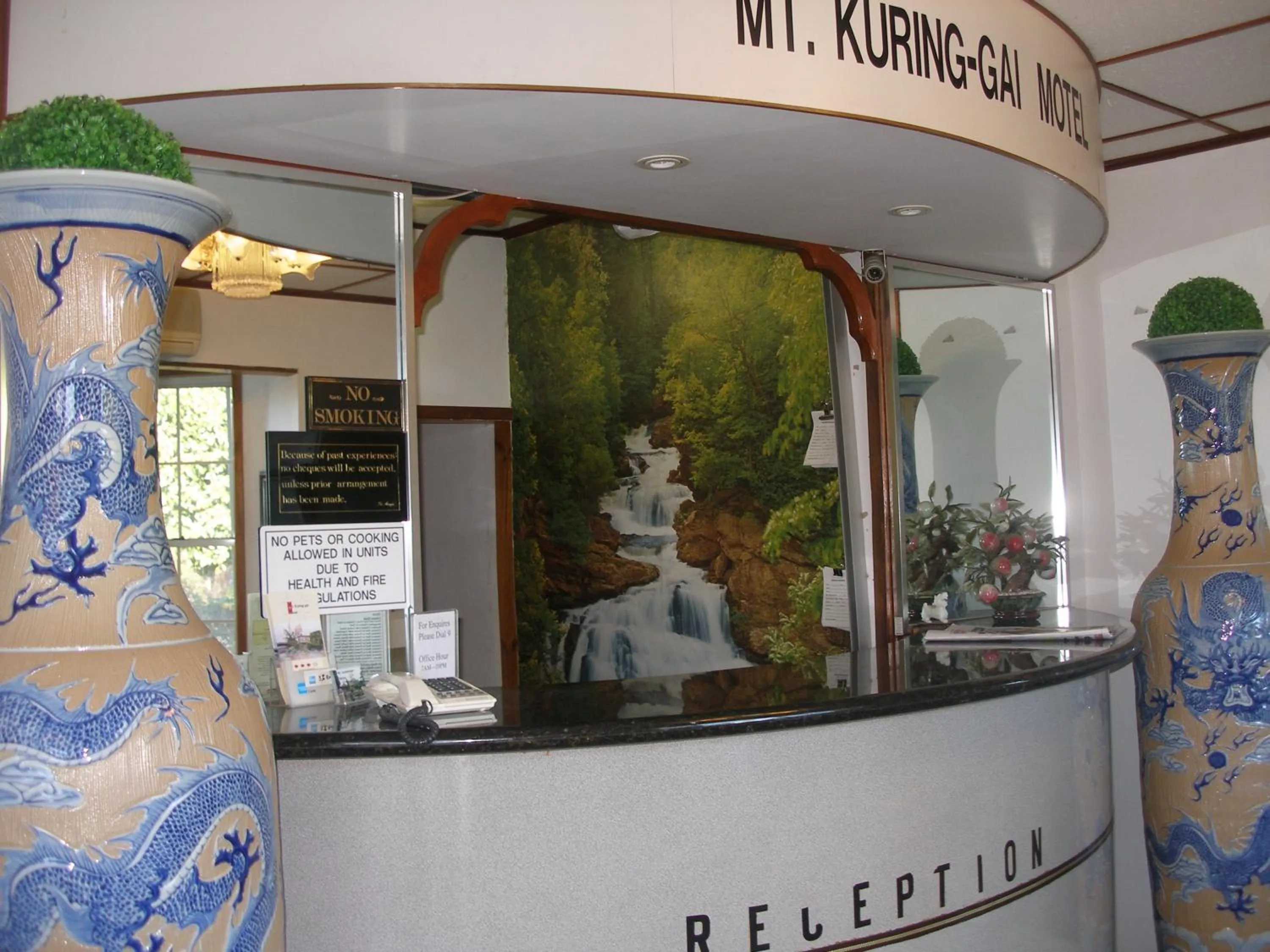 Lobby or reception in Mt Kuring-Gai Motel