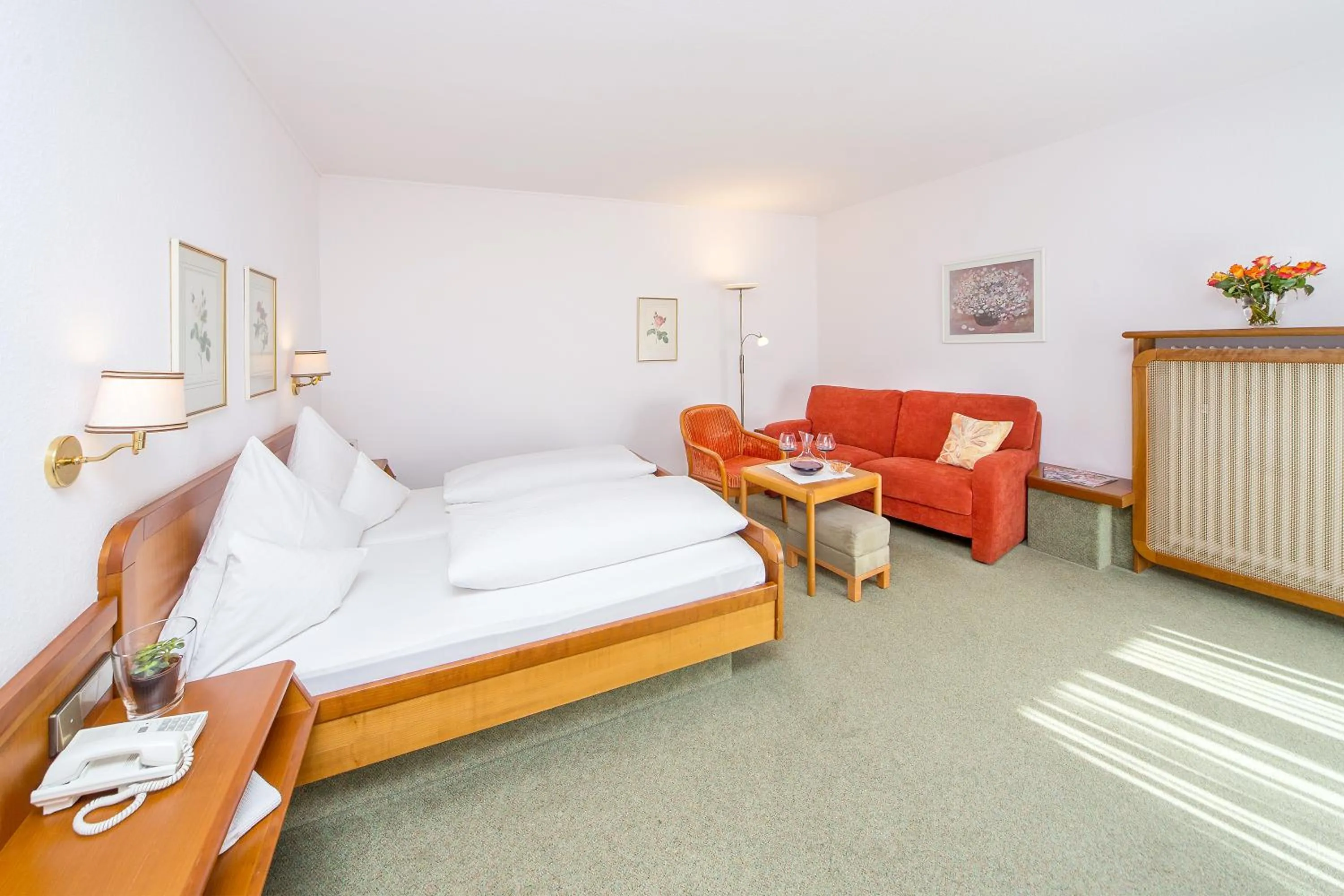 Bed in Kurhotel Roswitha