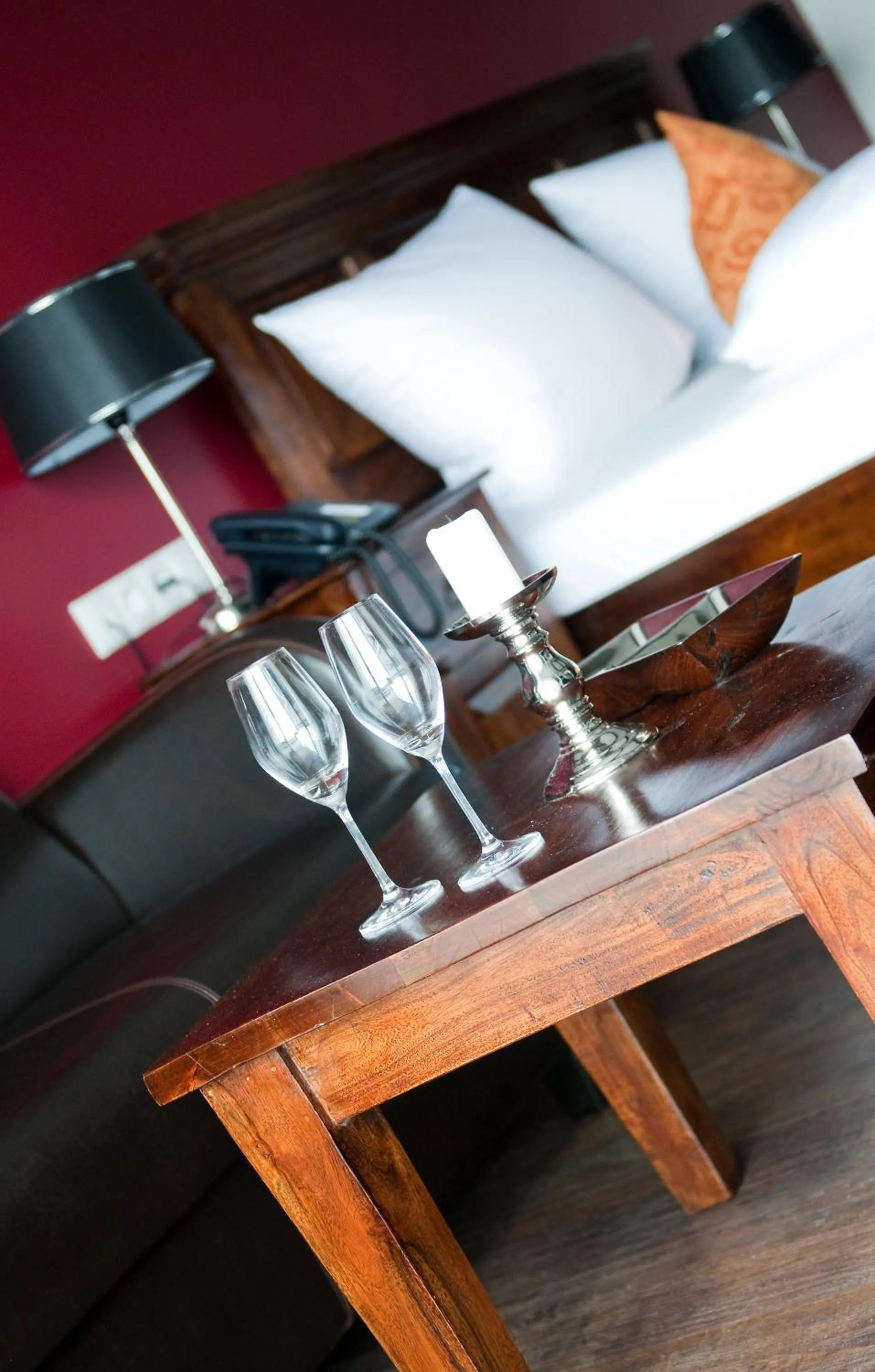 Bedroom in Riverside Hotel