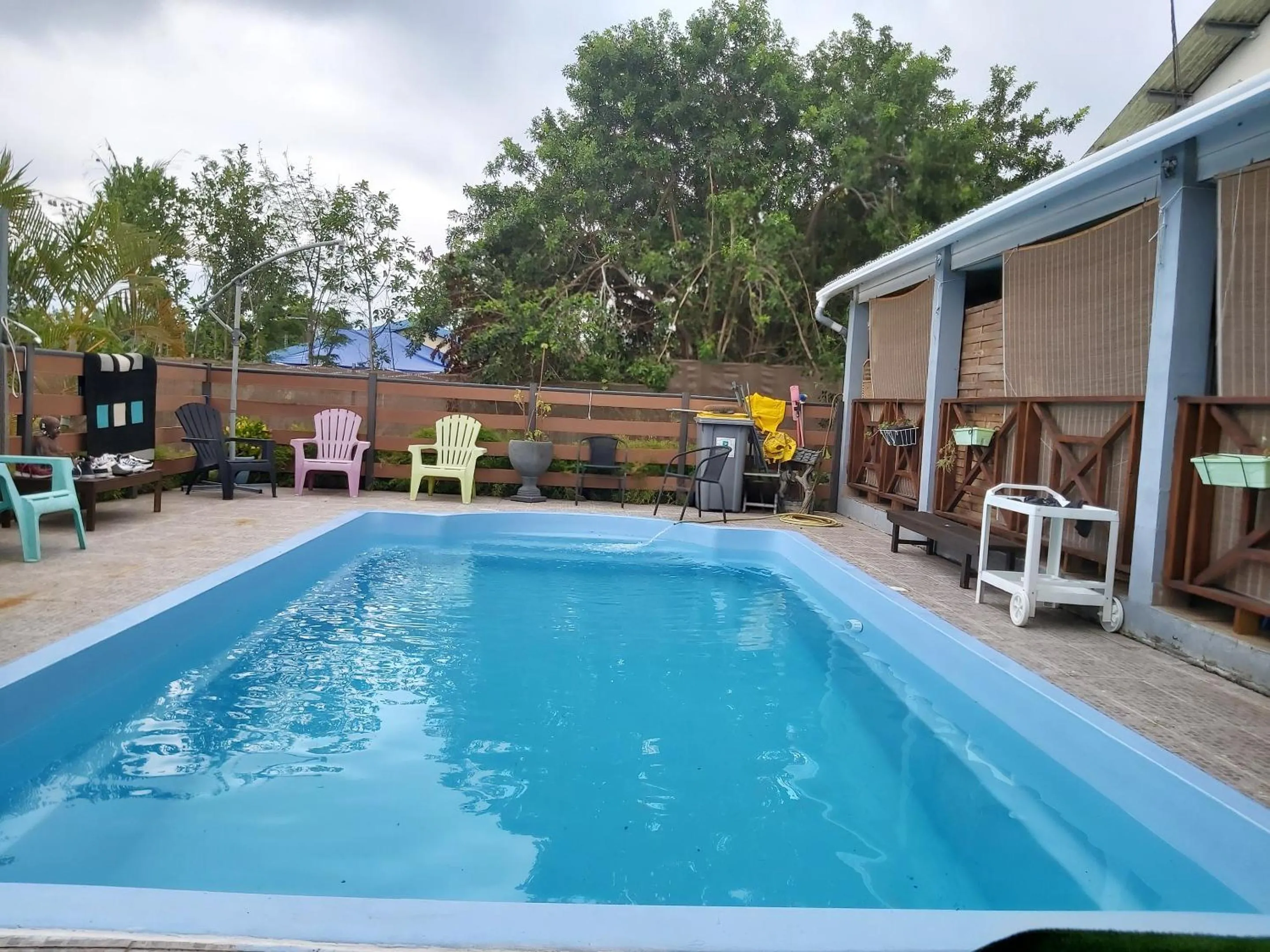 Villa chaleureuse près de Le Tampon avec piscine partagée