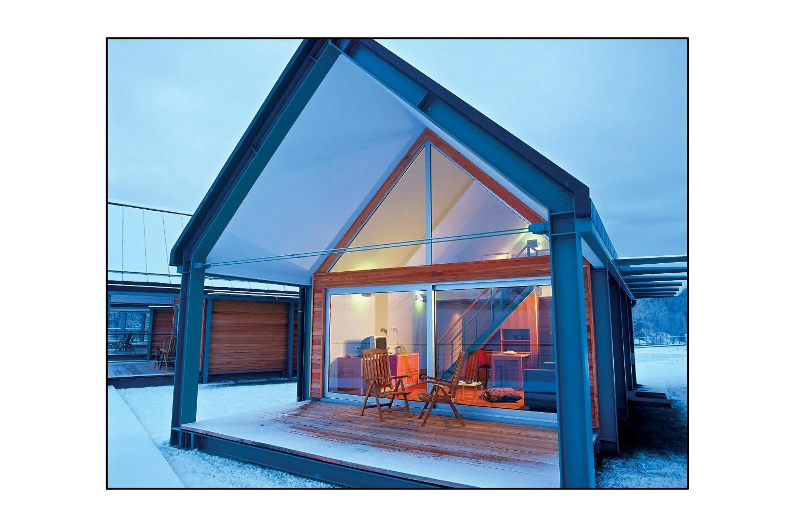 Facade/entrance in Nebesa Chalets