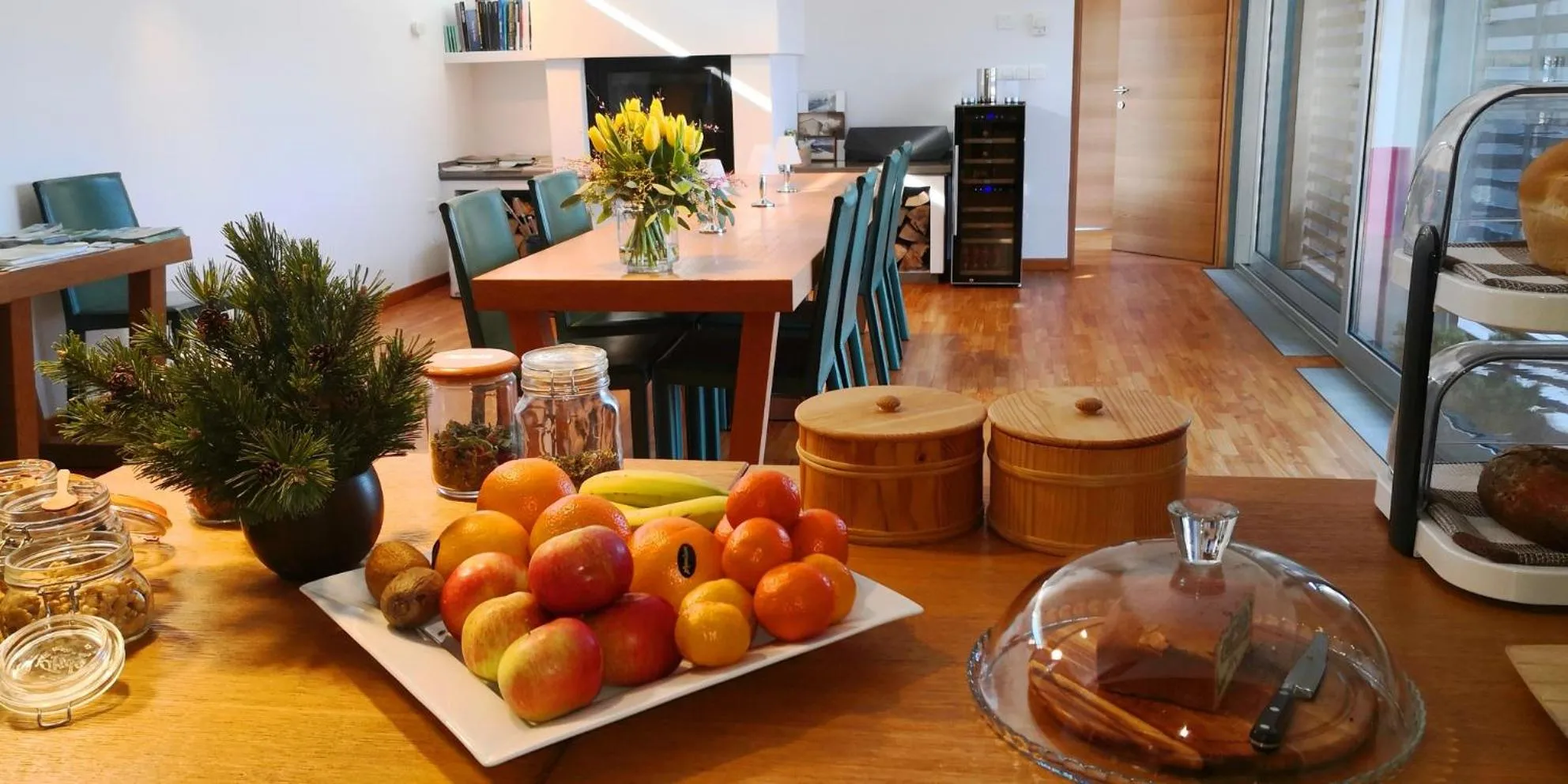 Food in Nebesa Chalets