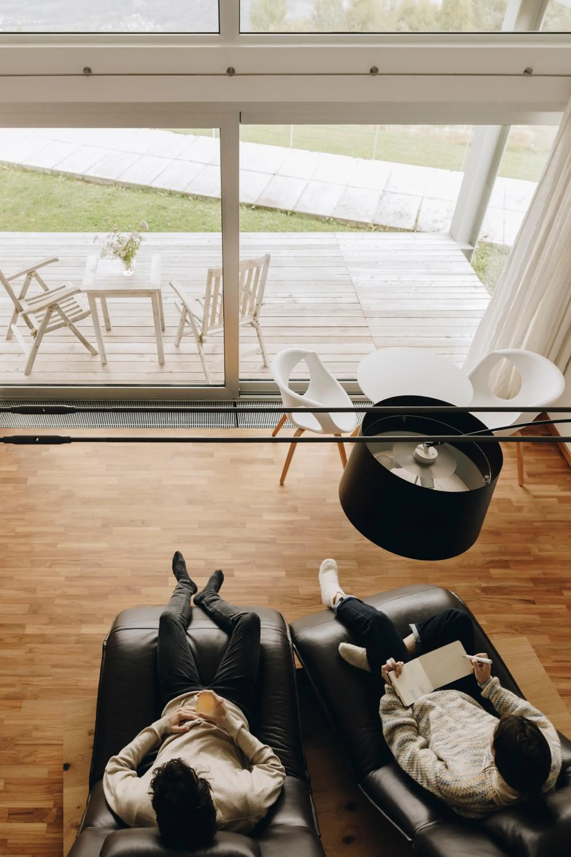 Balcony/Terrace in Nebesa Chalets
