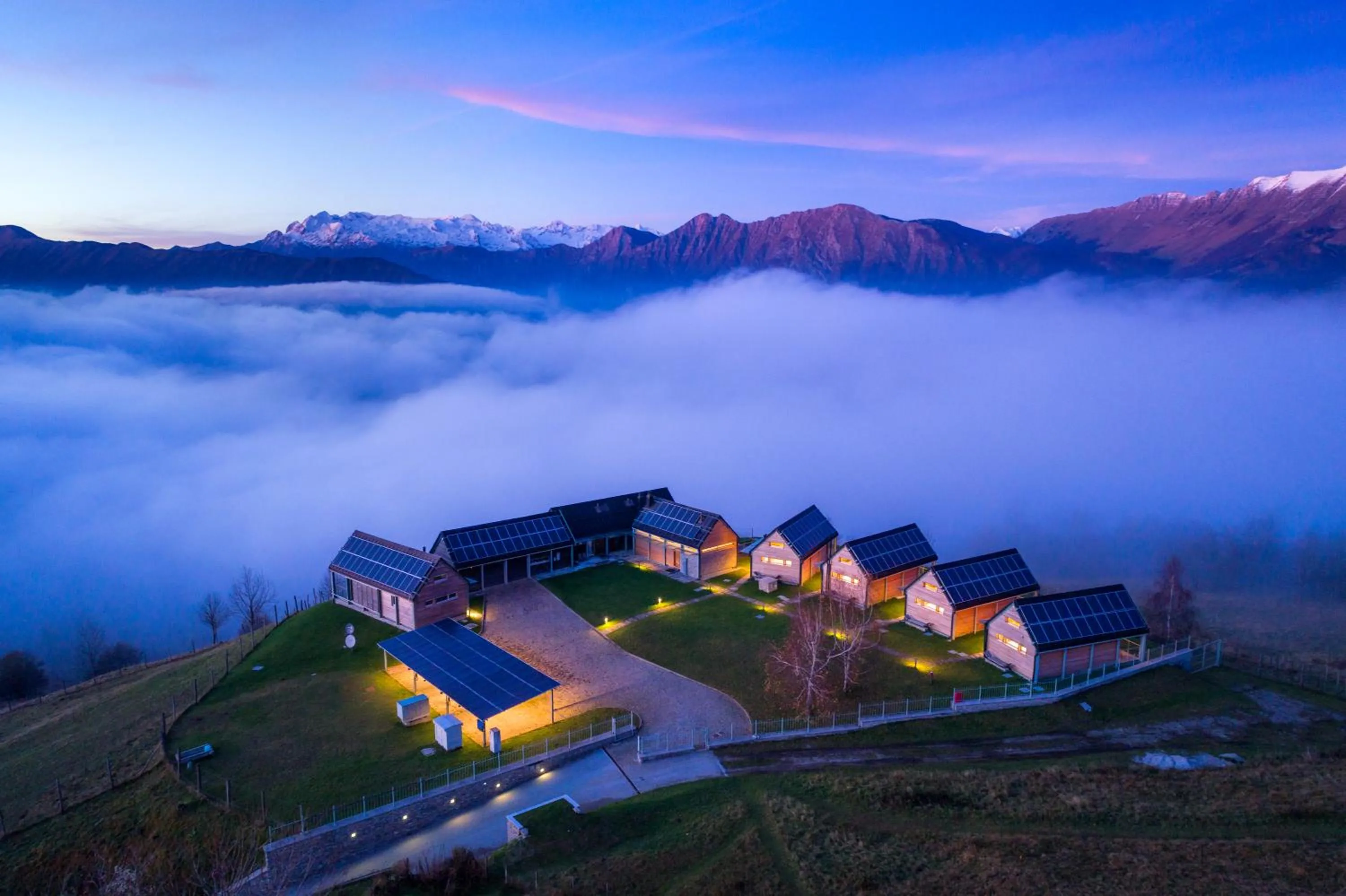 Property building in Nebesa Chalets