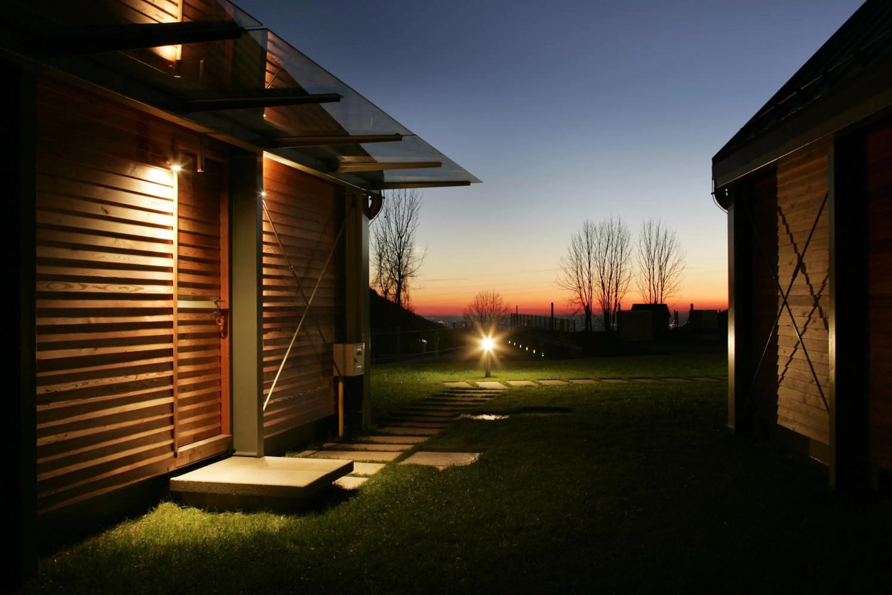 Facade/entrance in Nebesa Chalets
