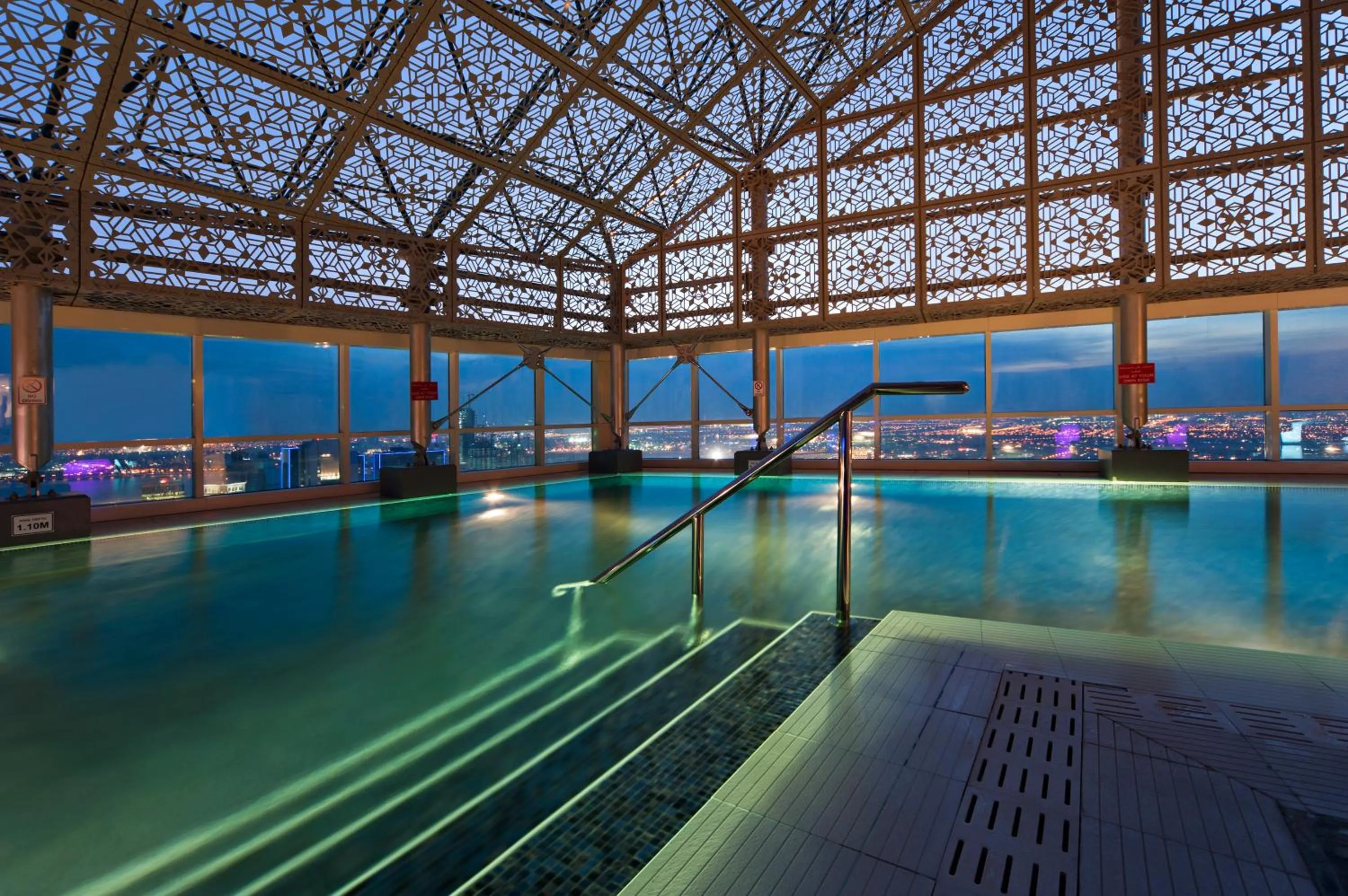 Pool view in InterContinental Doha The City by IHG