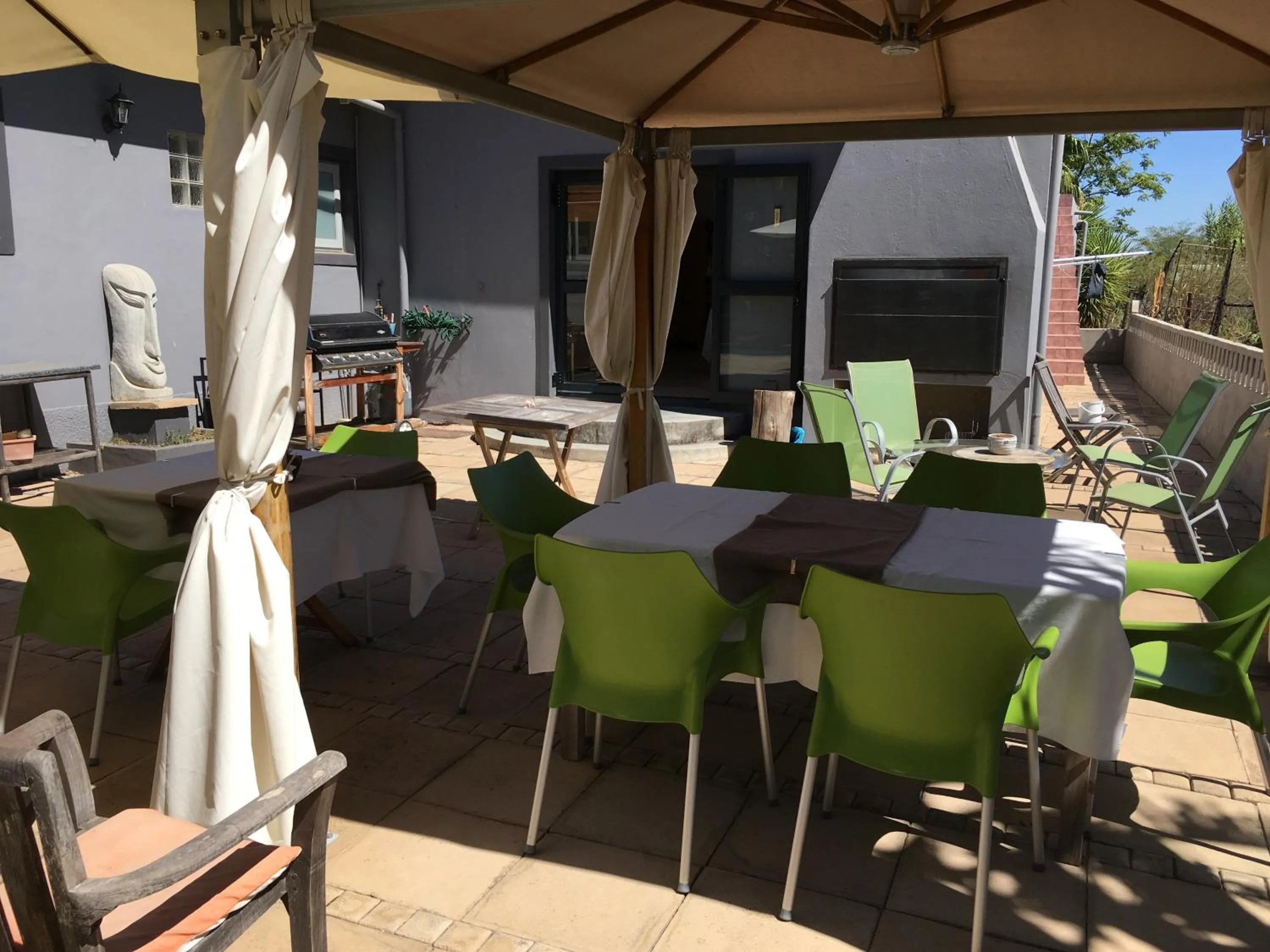 Patio in Ons Stee Bed and Breakfast