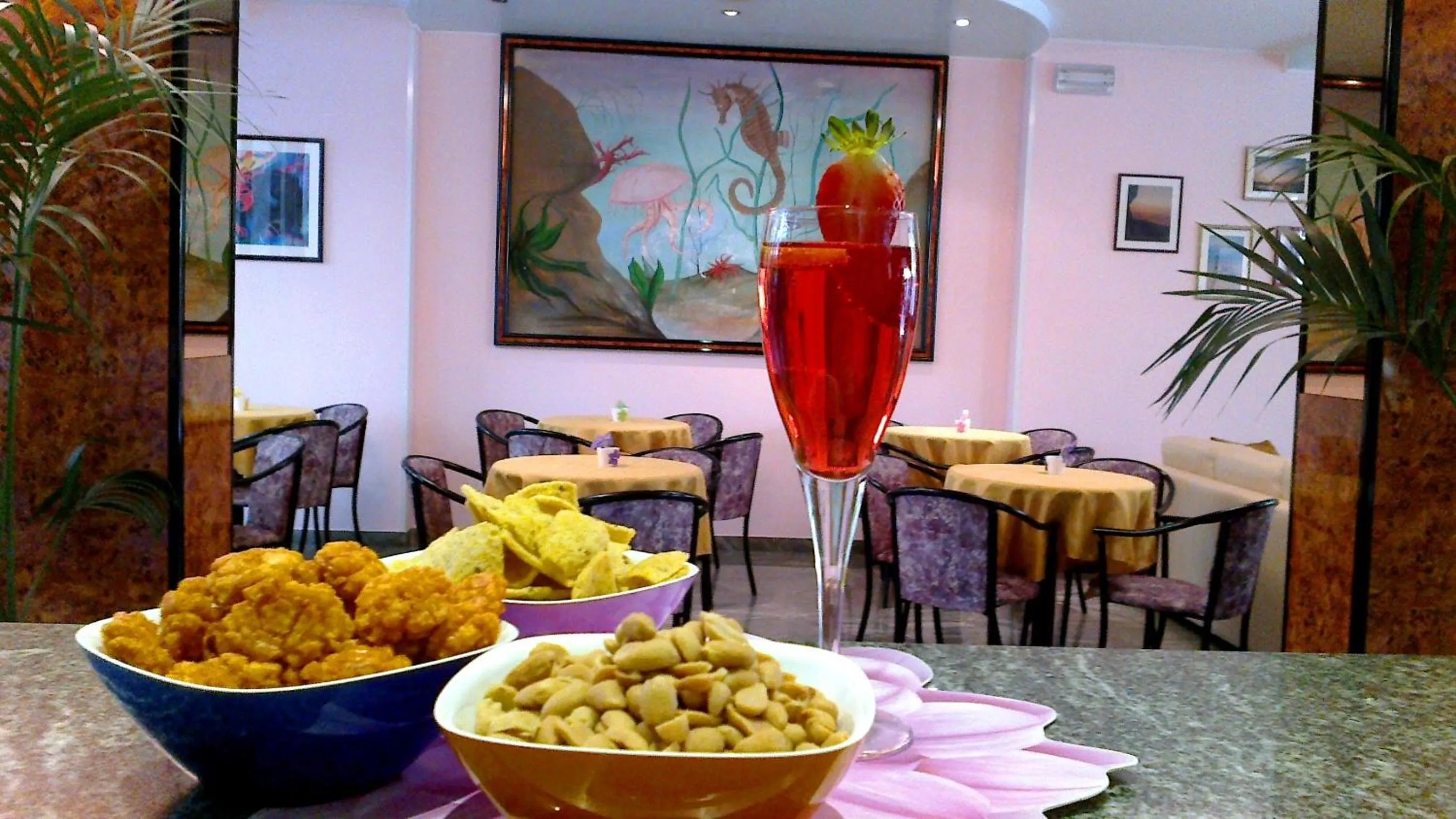 Lounge or bar in Hotel Cavalluccio Marino